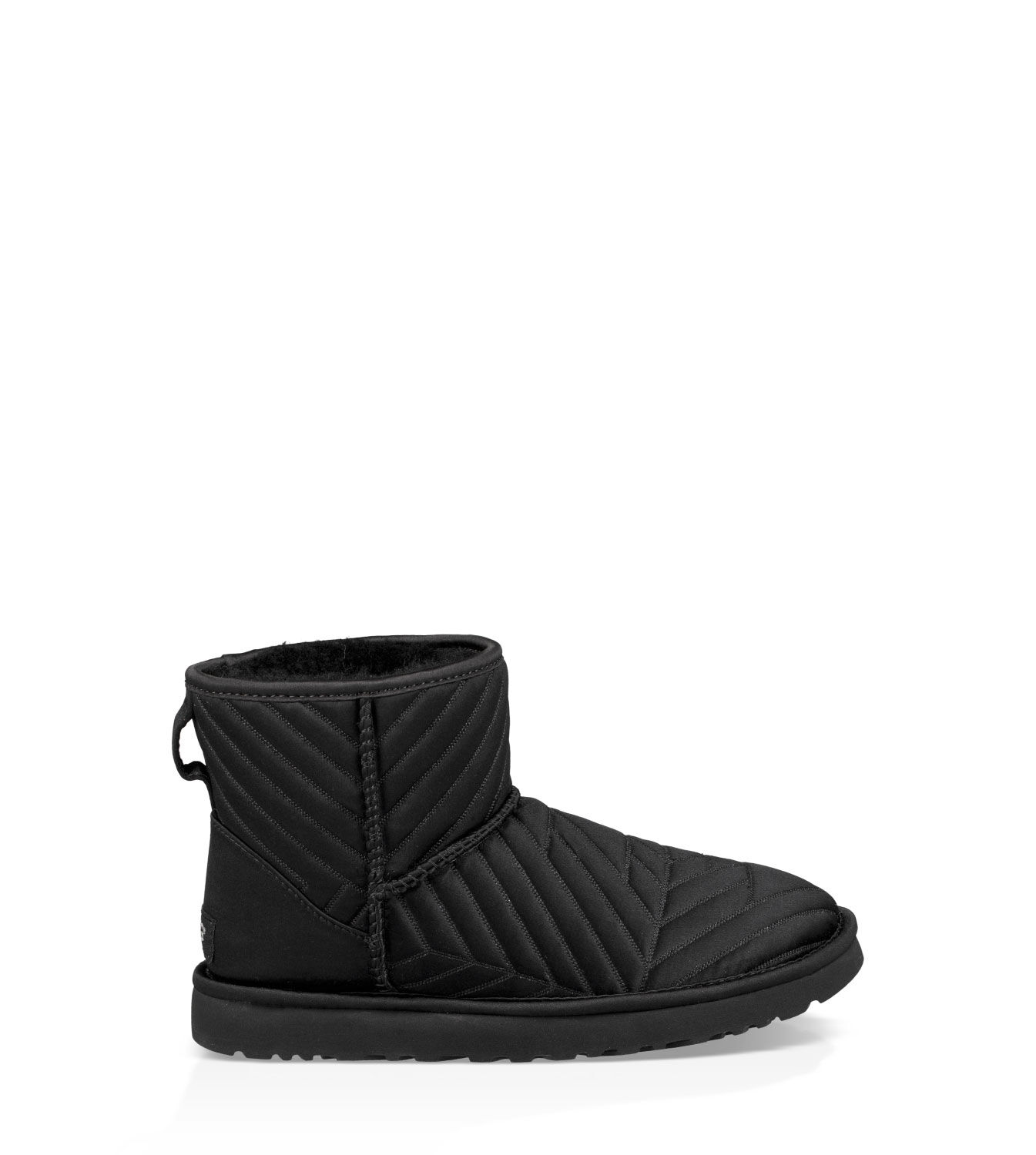 ugg classic mini quilted satin boot