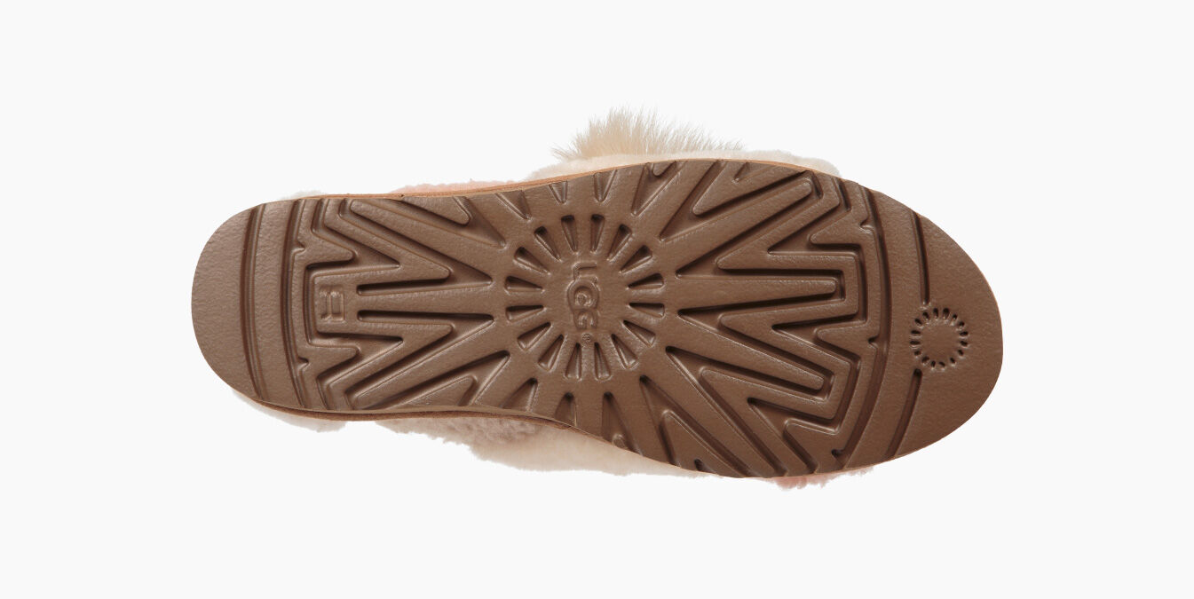 ugg patchwork fluff slide