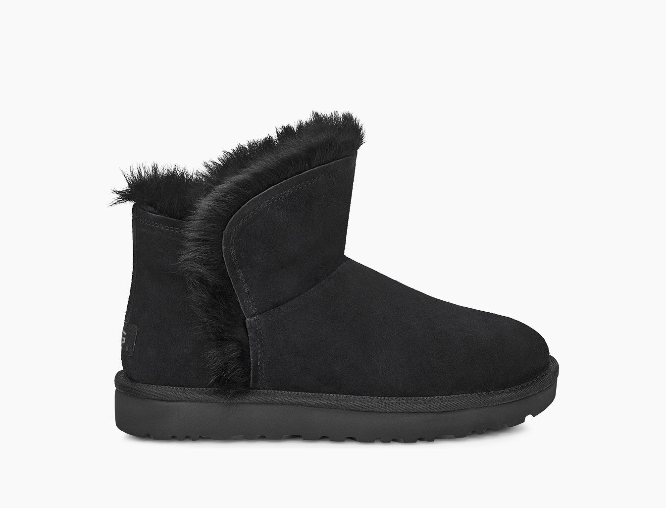 ugg cuff mini black