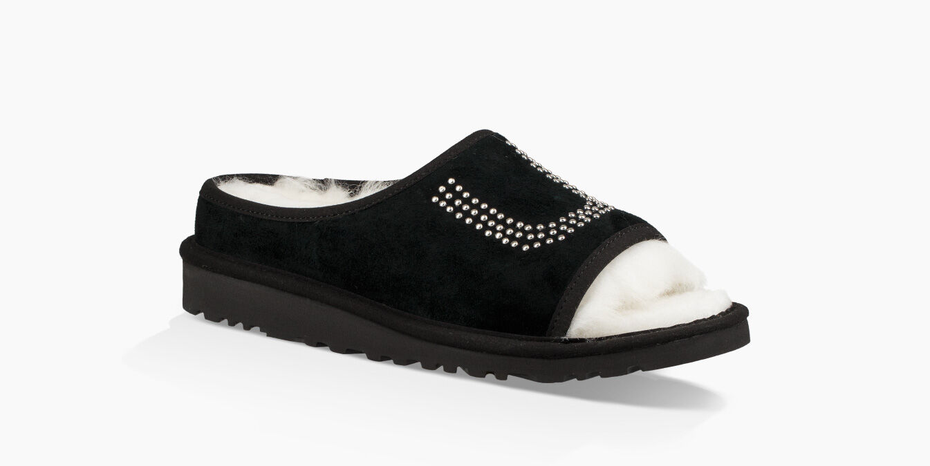 ugg slide stud slipper