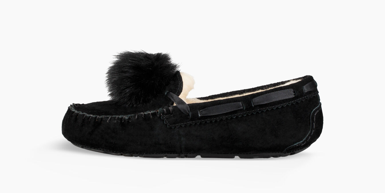 black pom pom uggs
