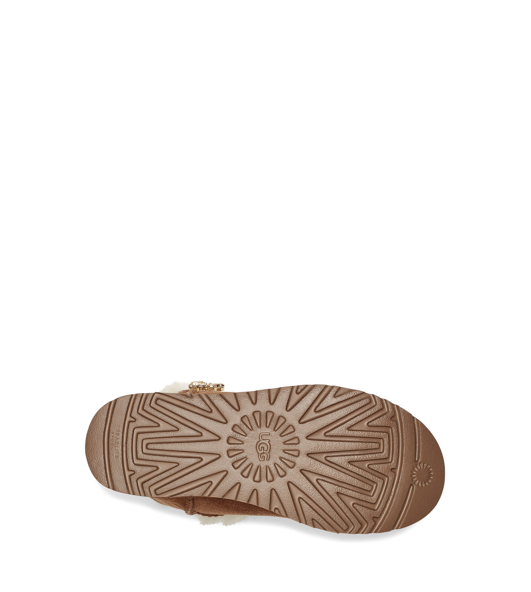 ugg mini bailey button braun