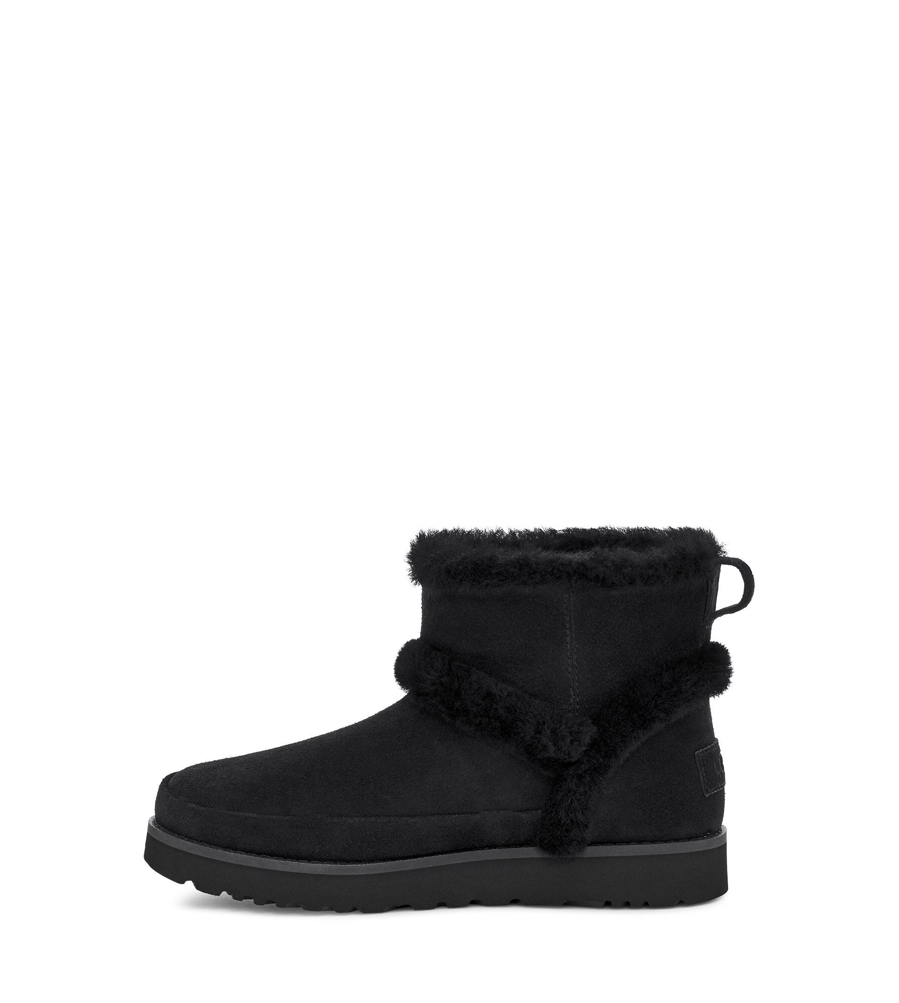 Ugg classic mini fluff spill seam boot Outlet