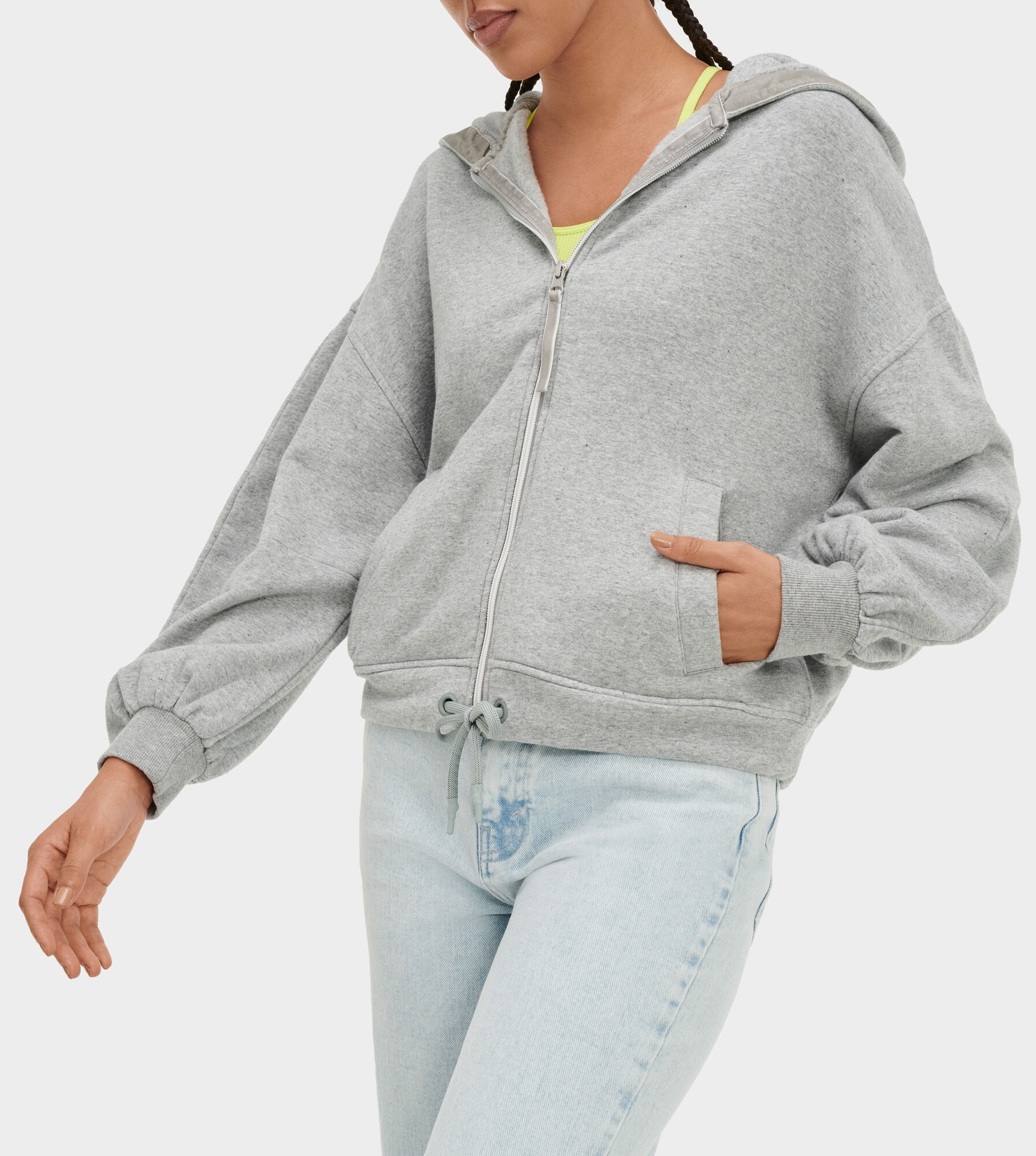 UGG® Abbi Half Moon Sleeve Hoodie for Women | UGG® UK
