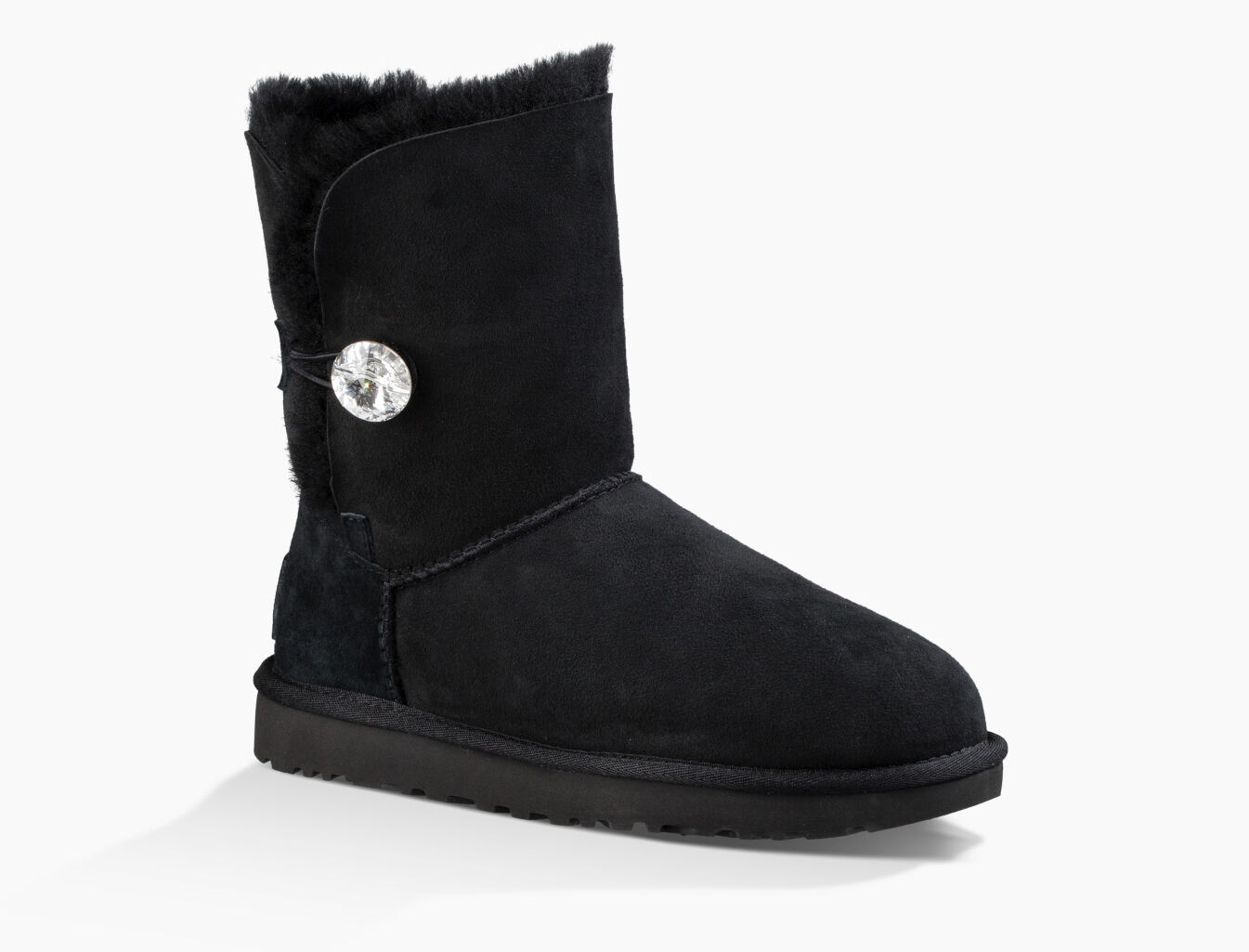 ugg boots bailey button black