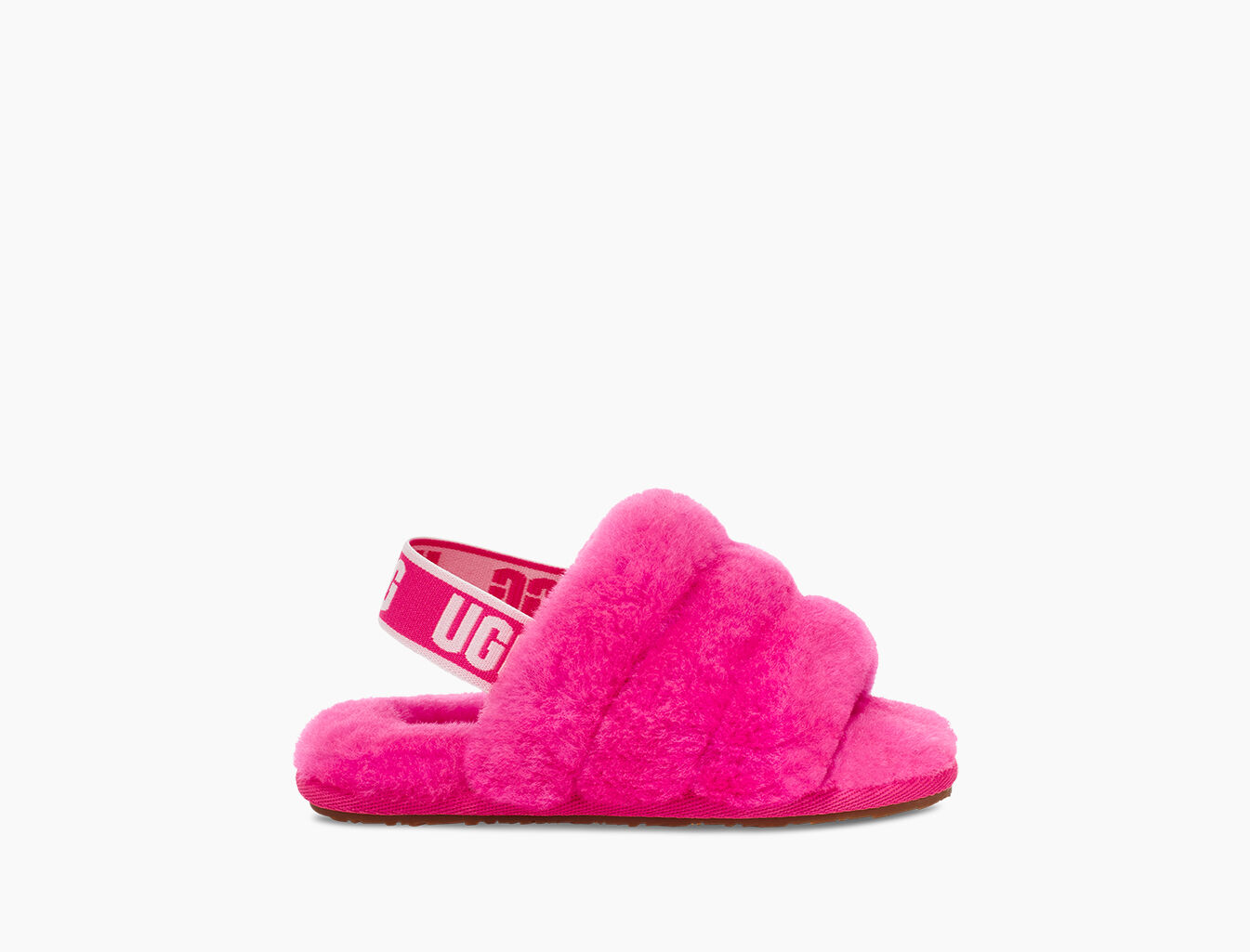 ugg fluff yeah slide pink leopard