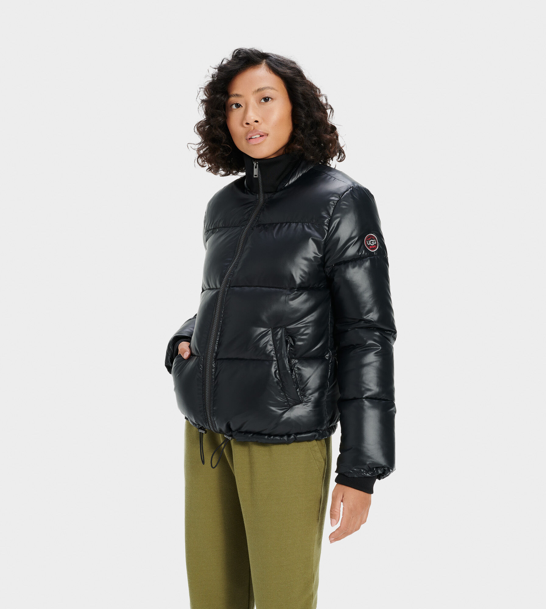 Ugg black store catherina padded jacket