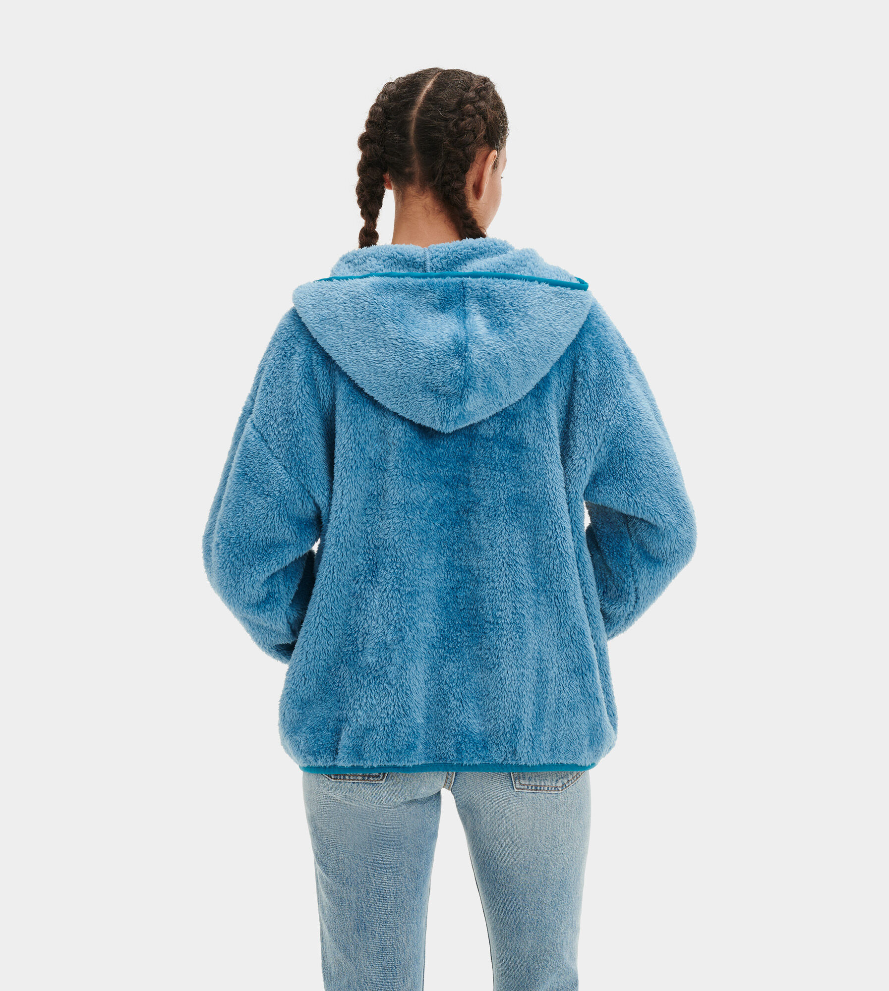 sherpa jacket hoodie