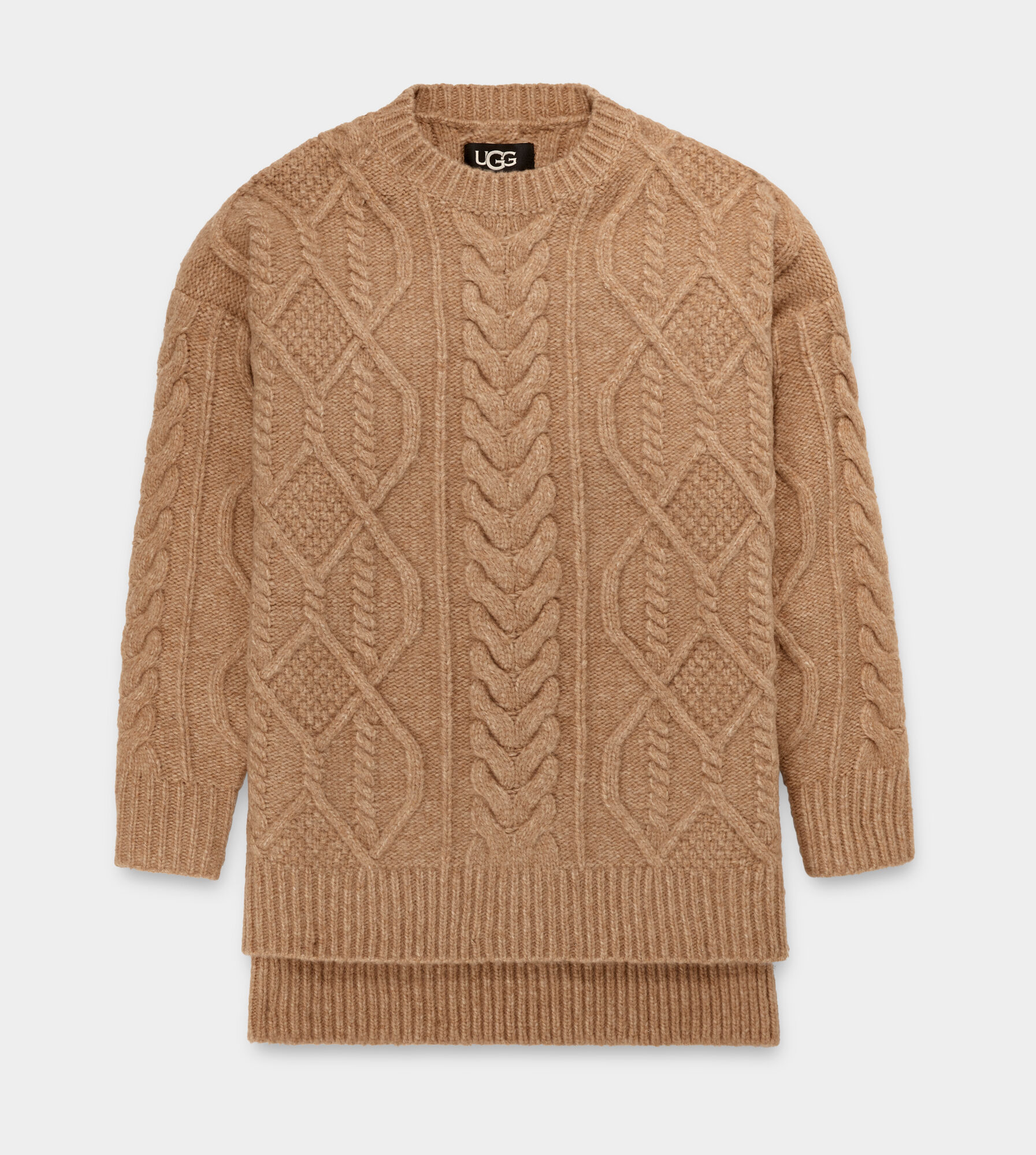 Raelee Cable Knit Sweater Long | UGG®