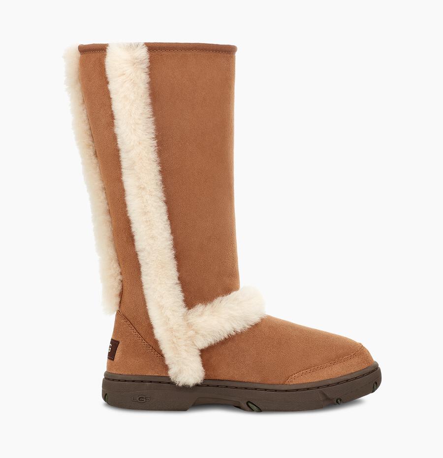 explosion Monograph hierarchy UGG® Sunburst Tall for Women | Tall Exposed Sheepskin Boots at UGG.com