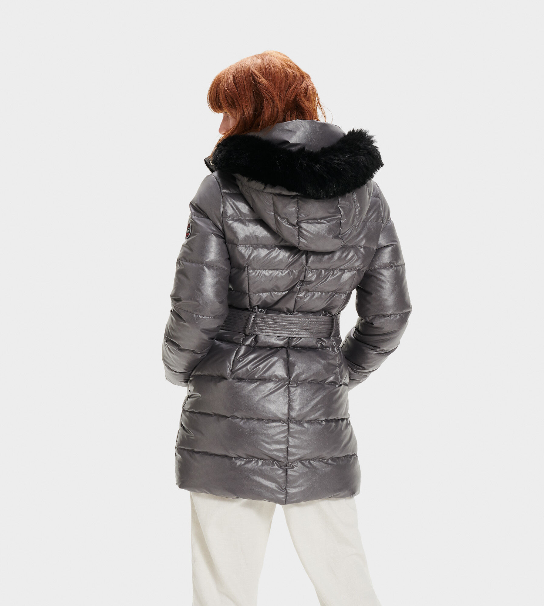 Ugg belted down jacket on sale