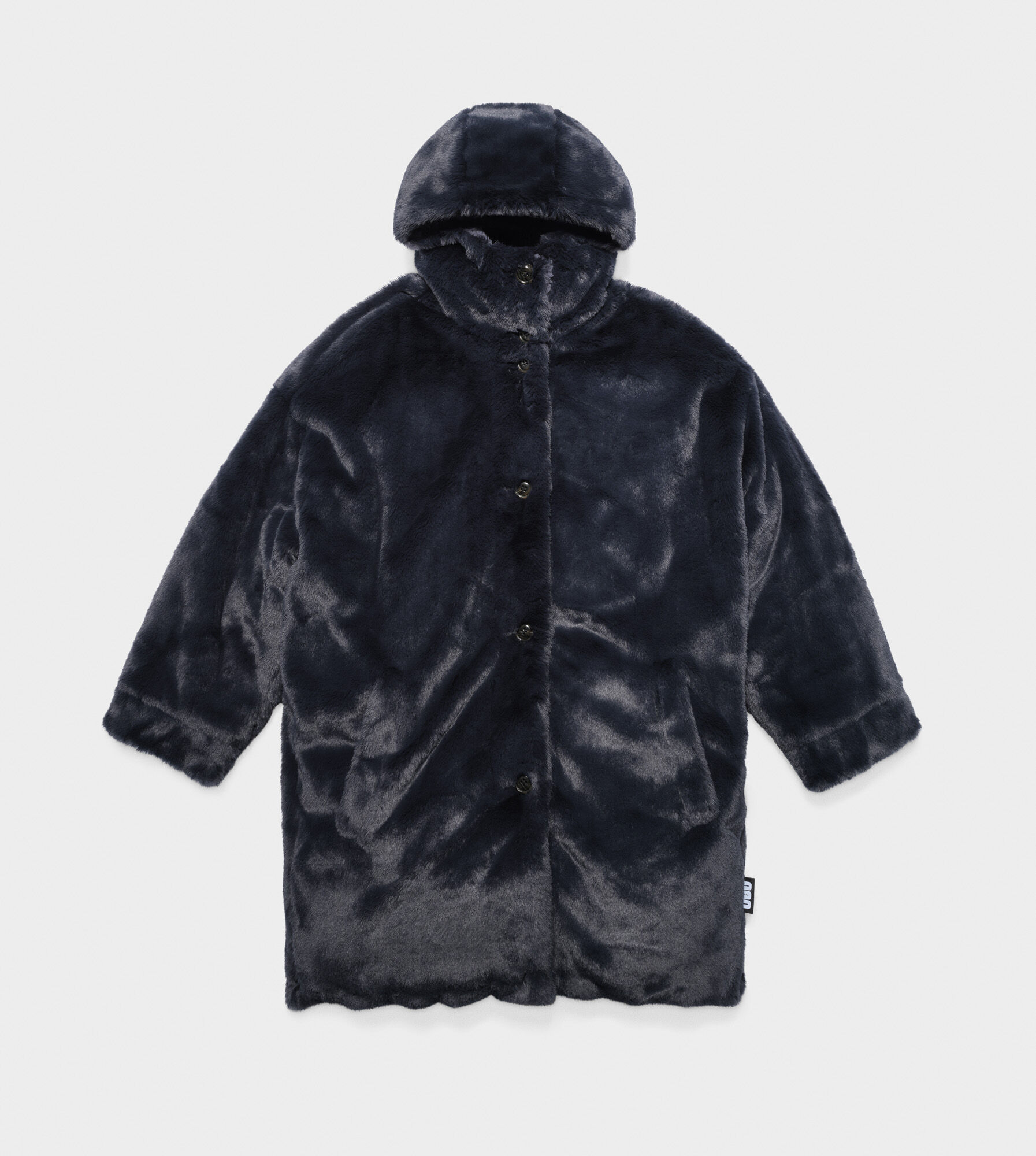 Nori oversize faux fur coat clearance