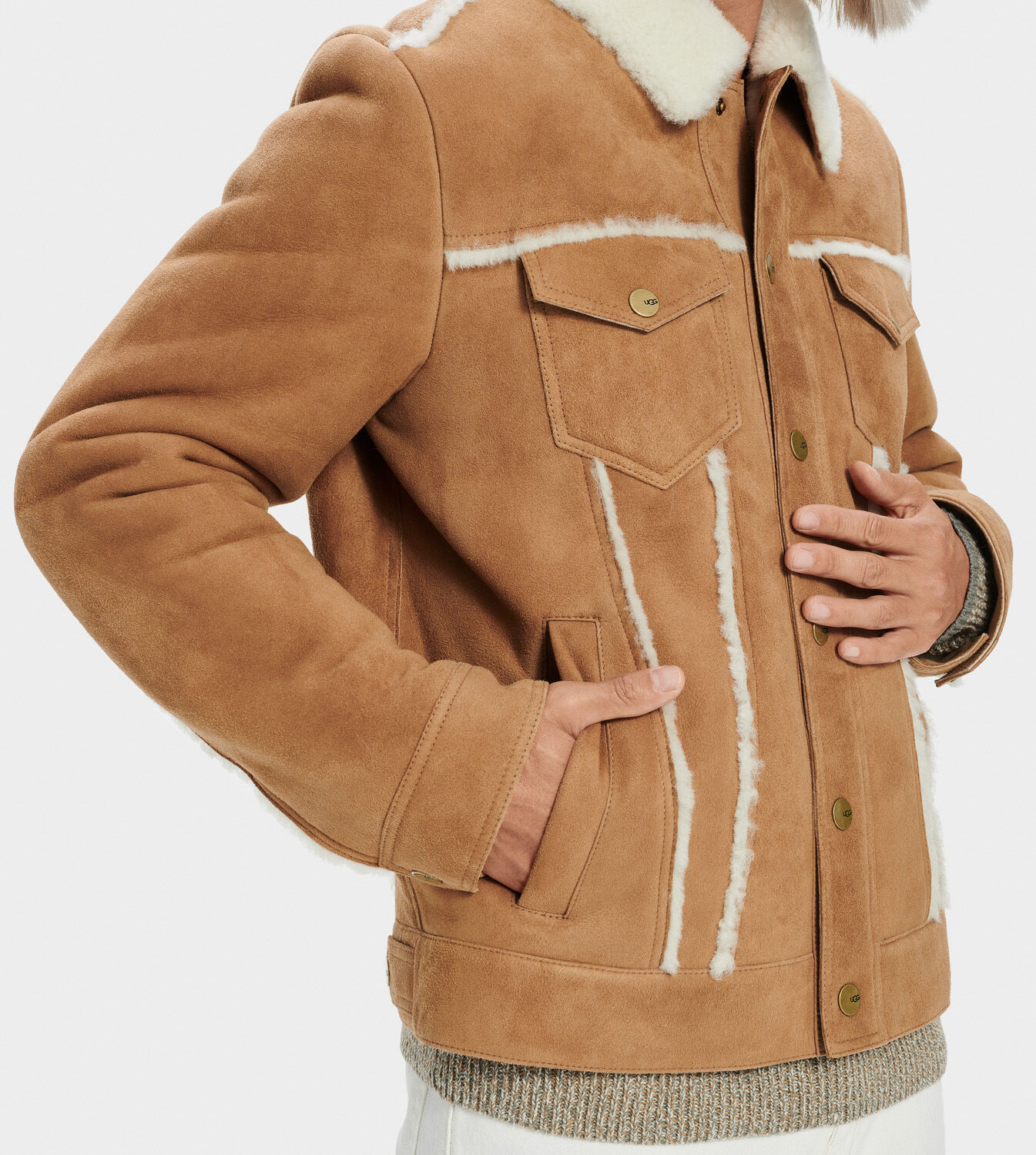 ugg shearling jacket