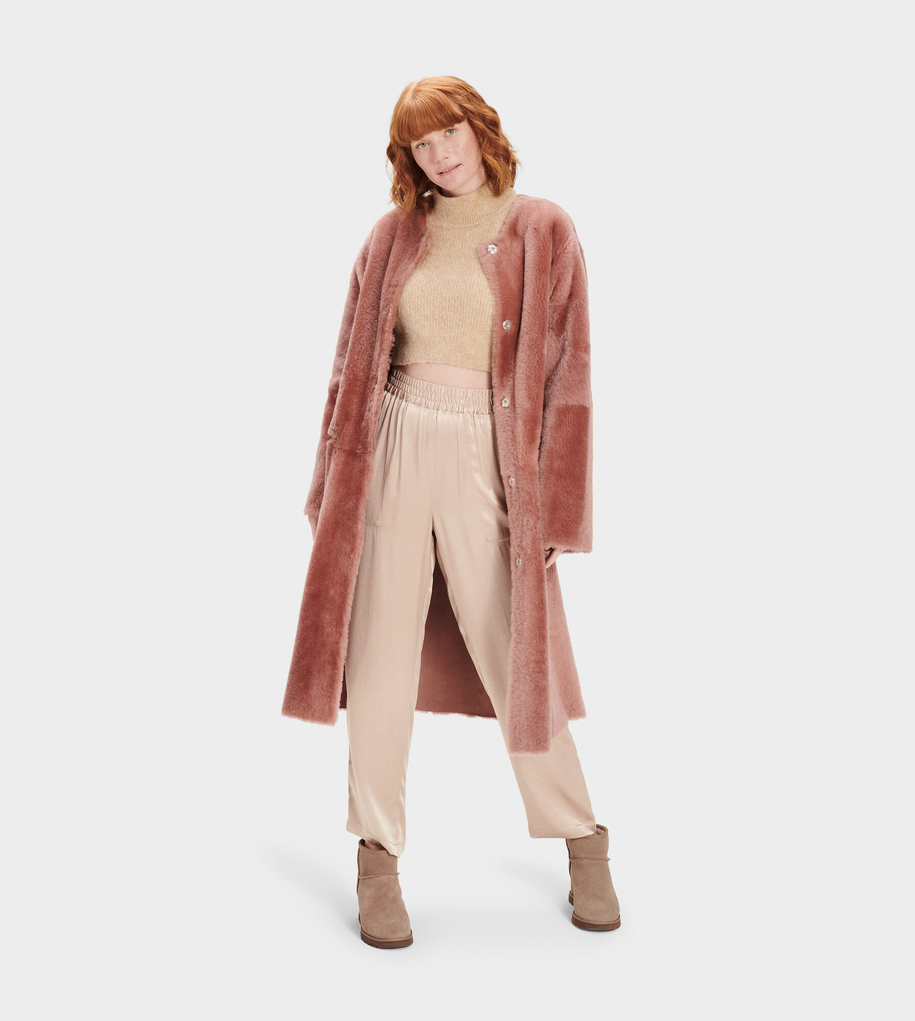 Remy Reversible Shearling Coat UGG Official®