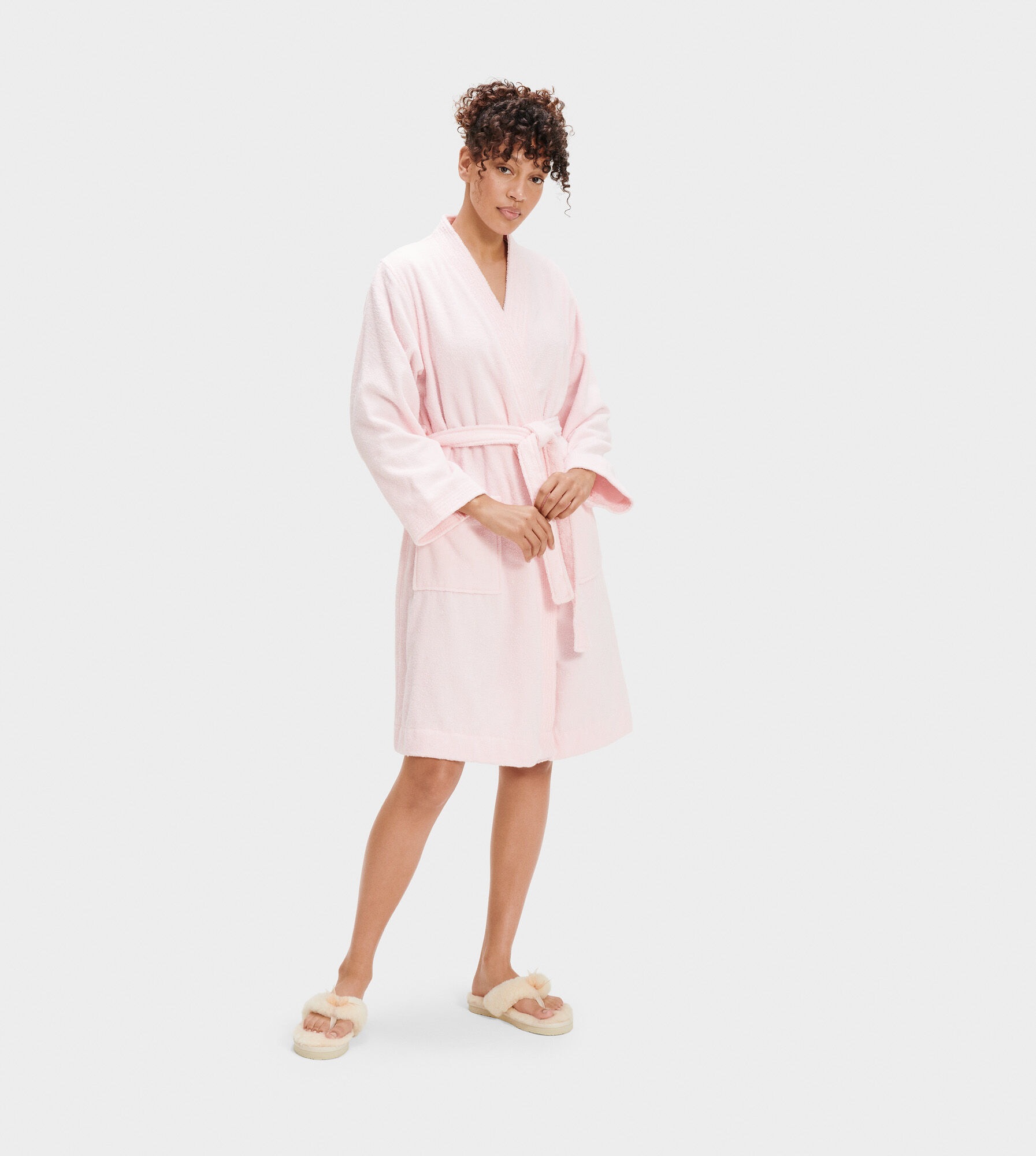 Ugg pink robe clearance