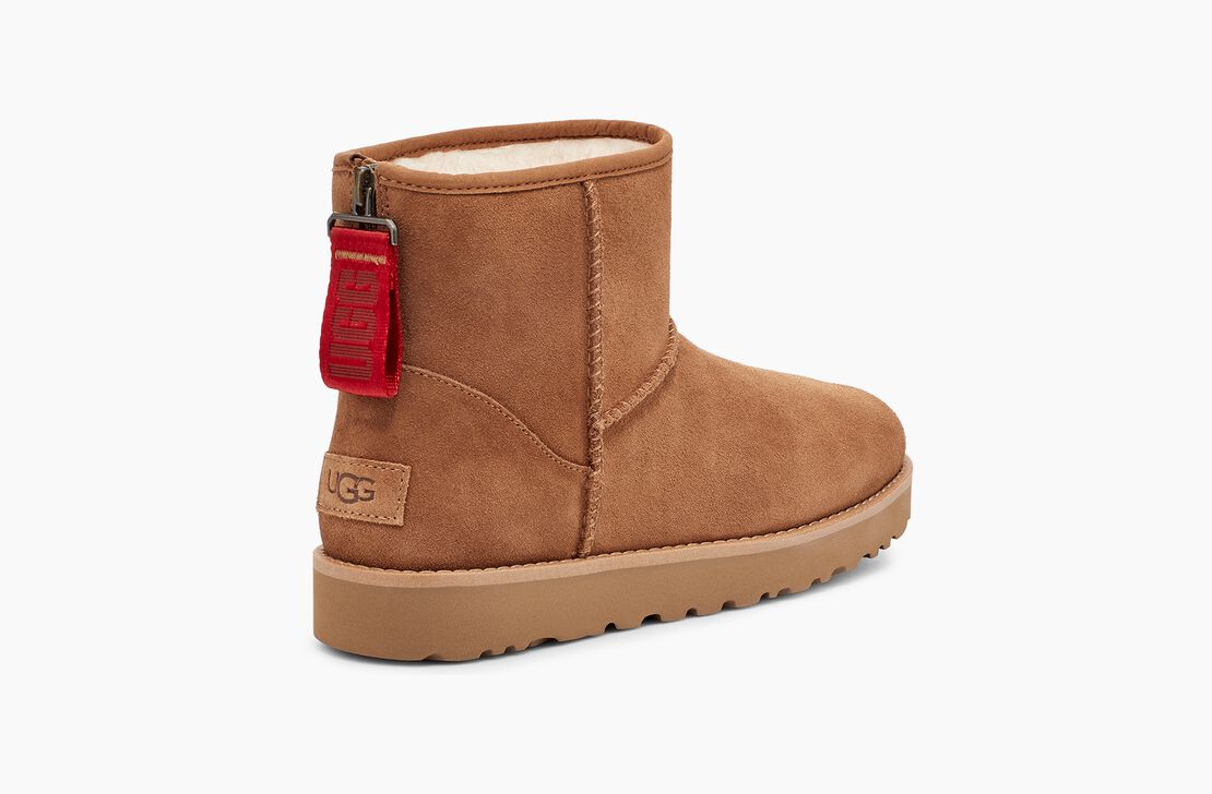 Ugg Classic Mini Logo Zip Ugg Classic Mini Logo Zip
