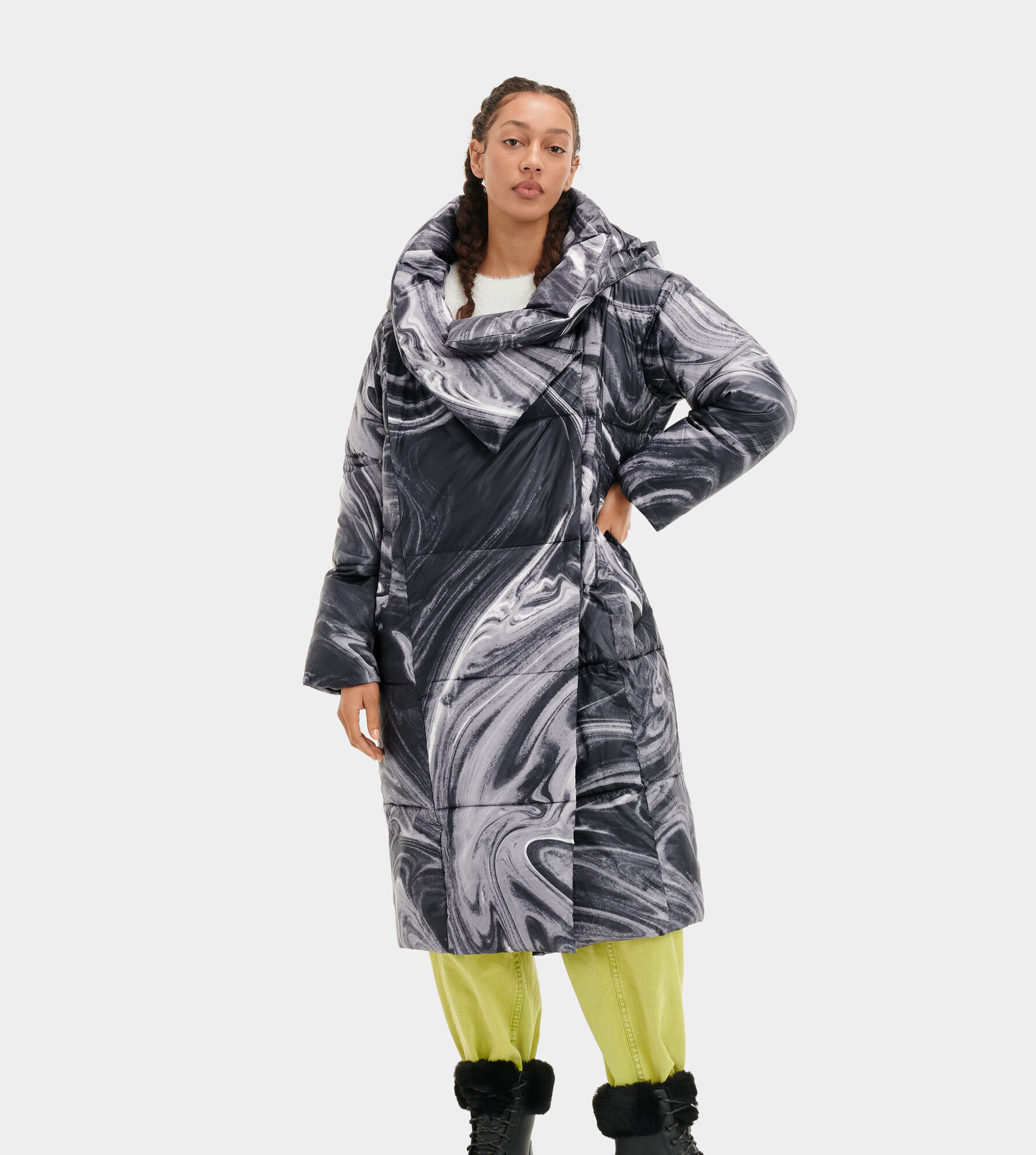 ugg padded coat