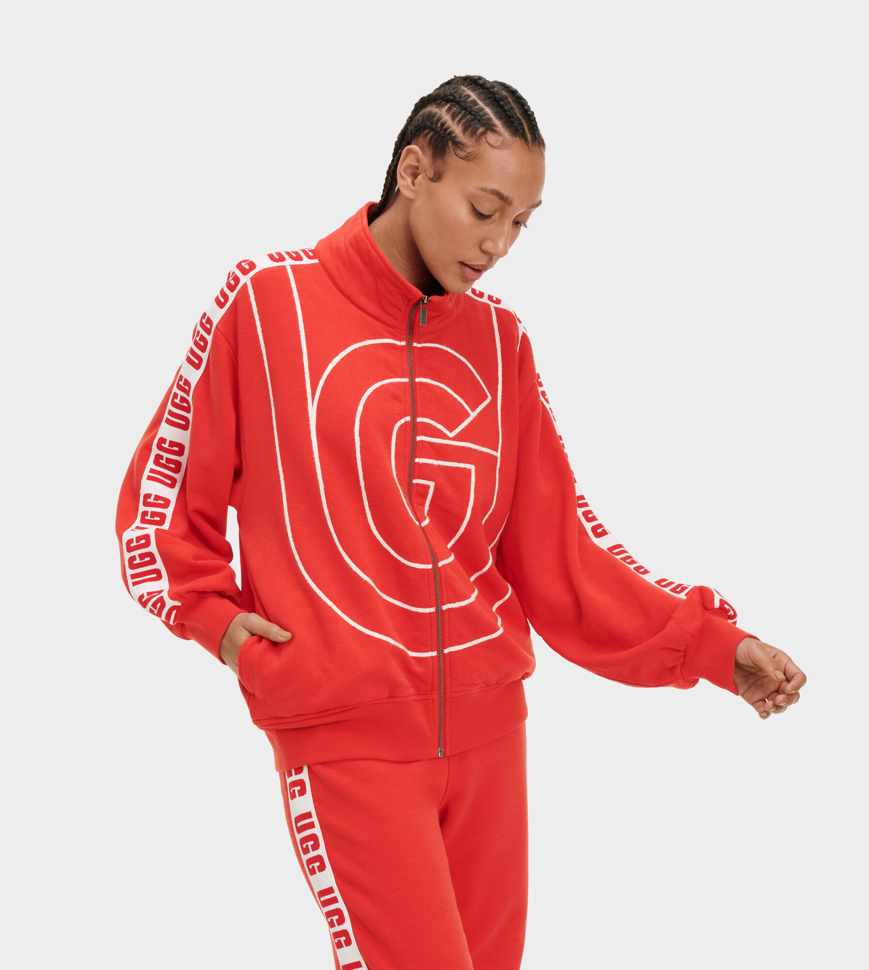 Red ugg hoodie Clearance