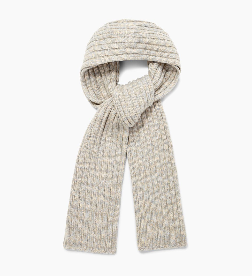 Pippa Rib Knit Cashmere Scarf