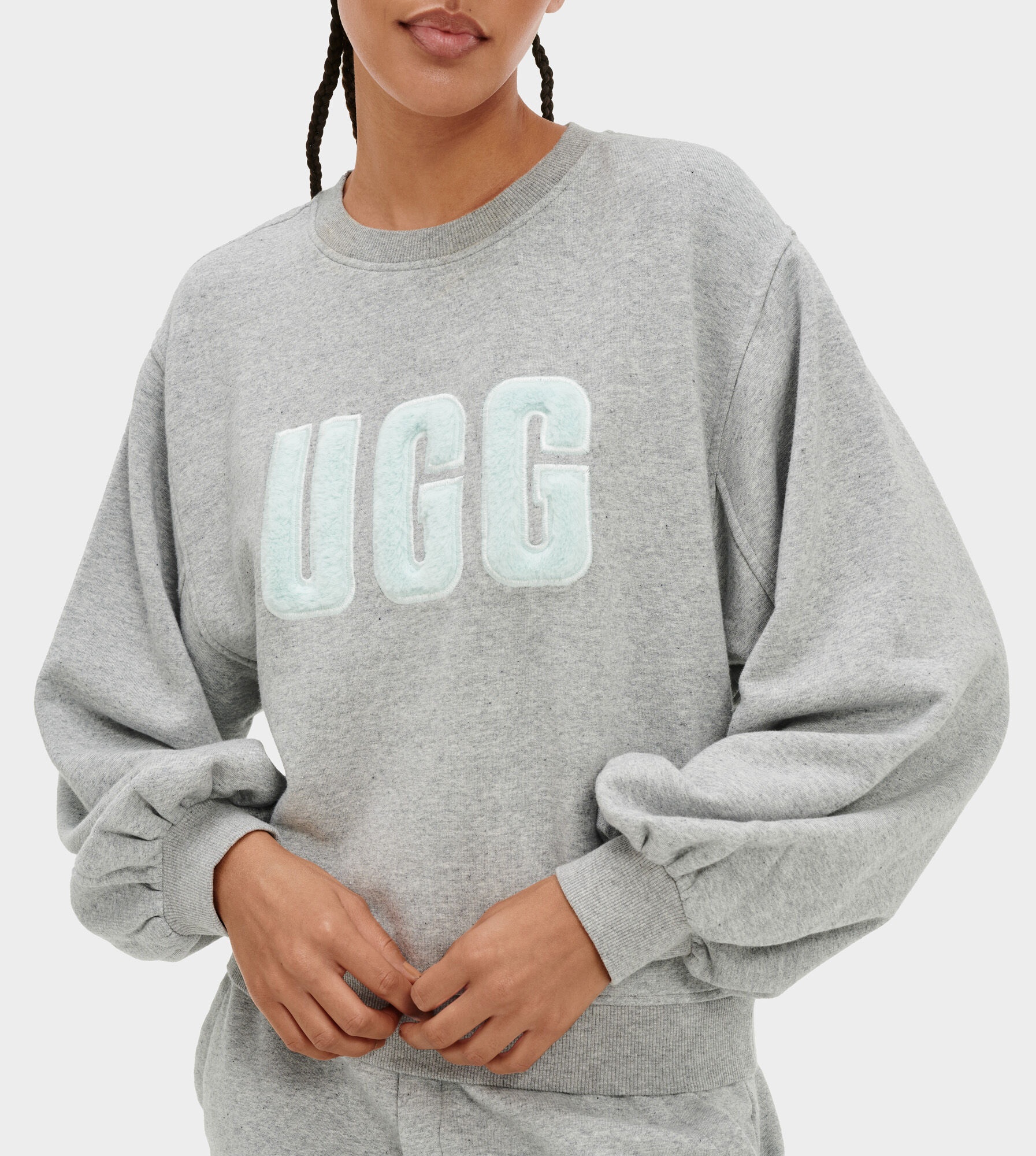 button cropped cardigan