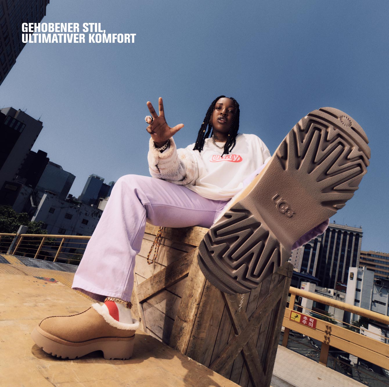 UGG® New Heights Cozy Clog für Damen | UGG® DE