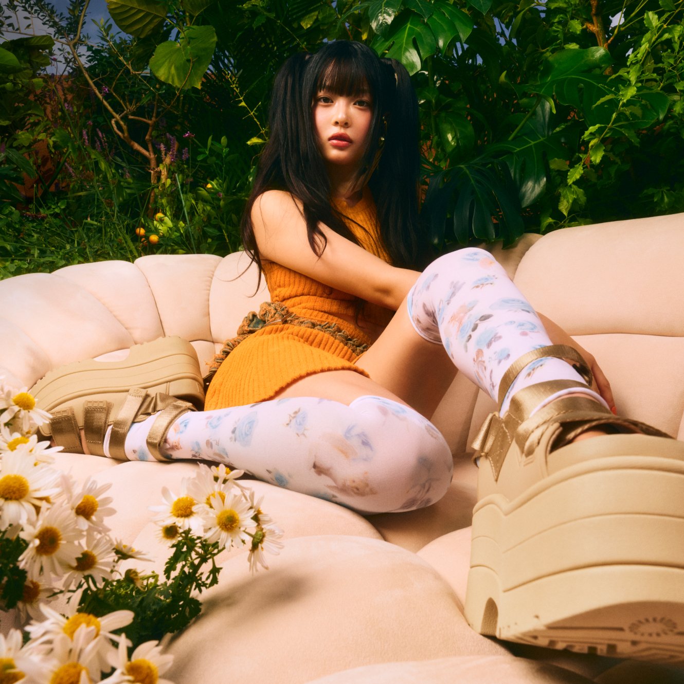 UGG サンダル GoldenRise 【Mustard Seed】 22cm UGG GOLDENRISE WOMEN SANDAL MUSTARD SEED US 10 /UK 8 /EU 41