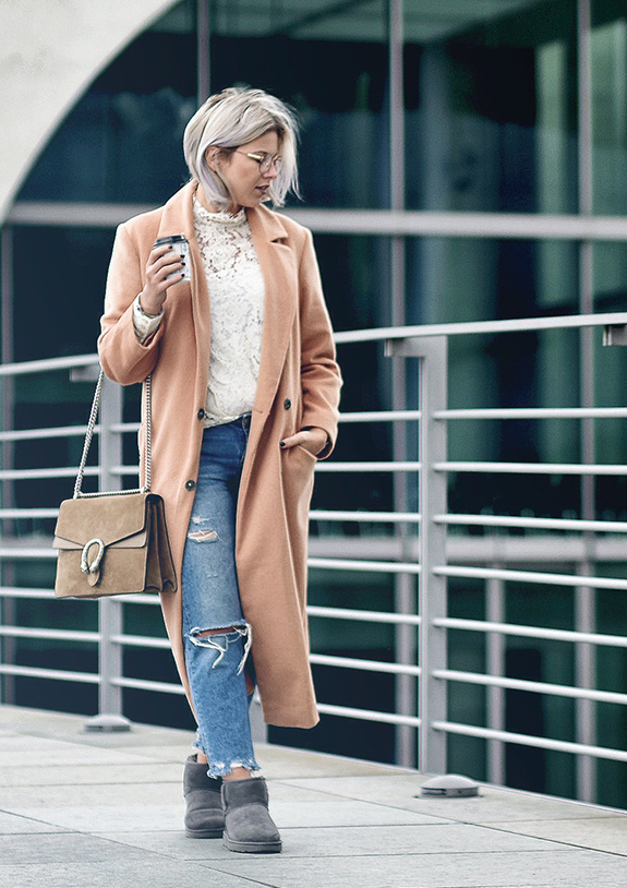 Look avec sales des ugg