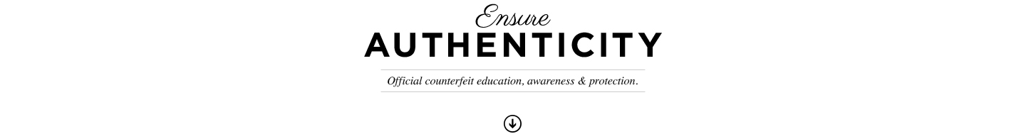 authenticity banner