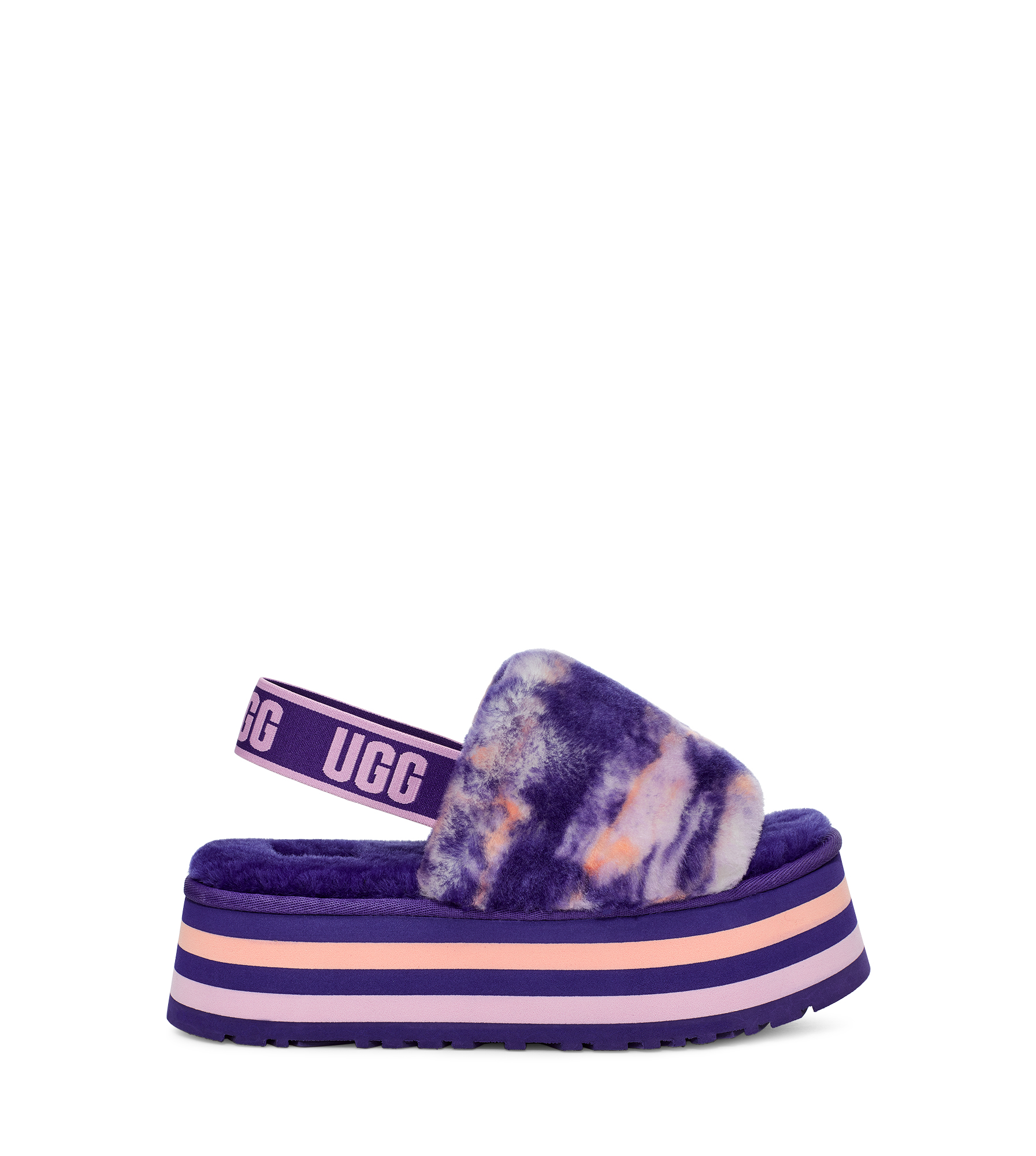 UGG Disco Marble Slide in Violet Night, Taille 39