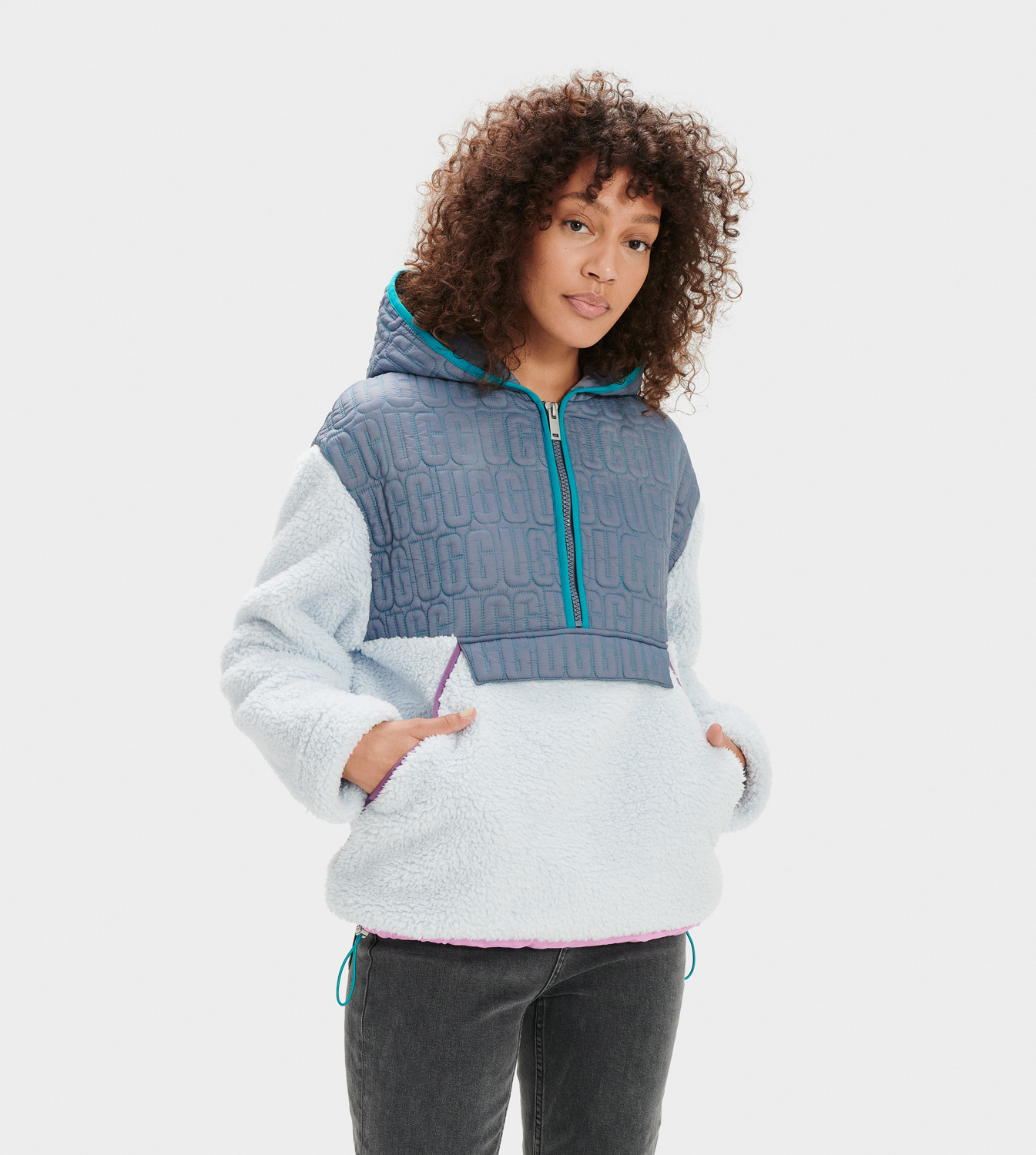 UGG Iggy Sherpa Half Zip Top for Women UGG EU