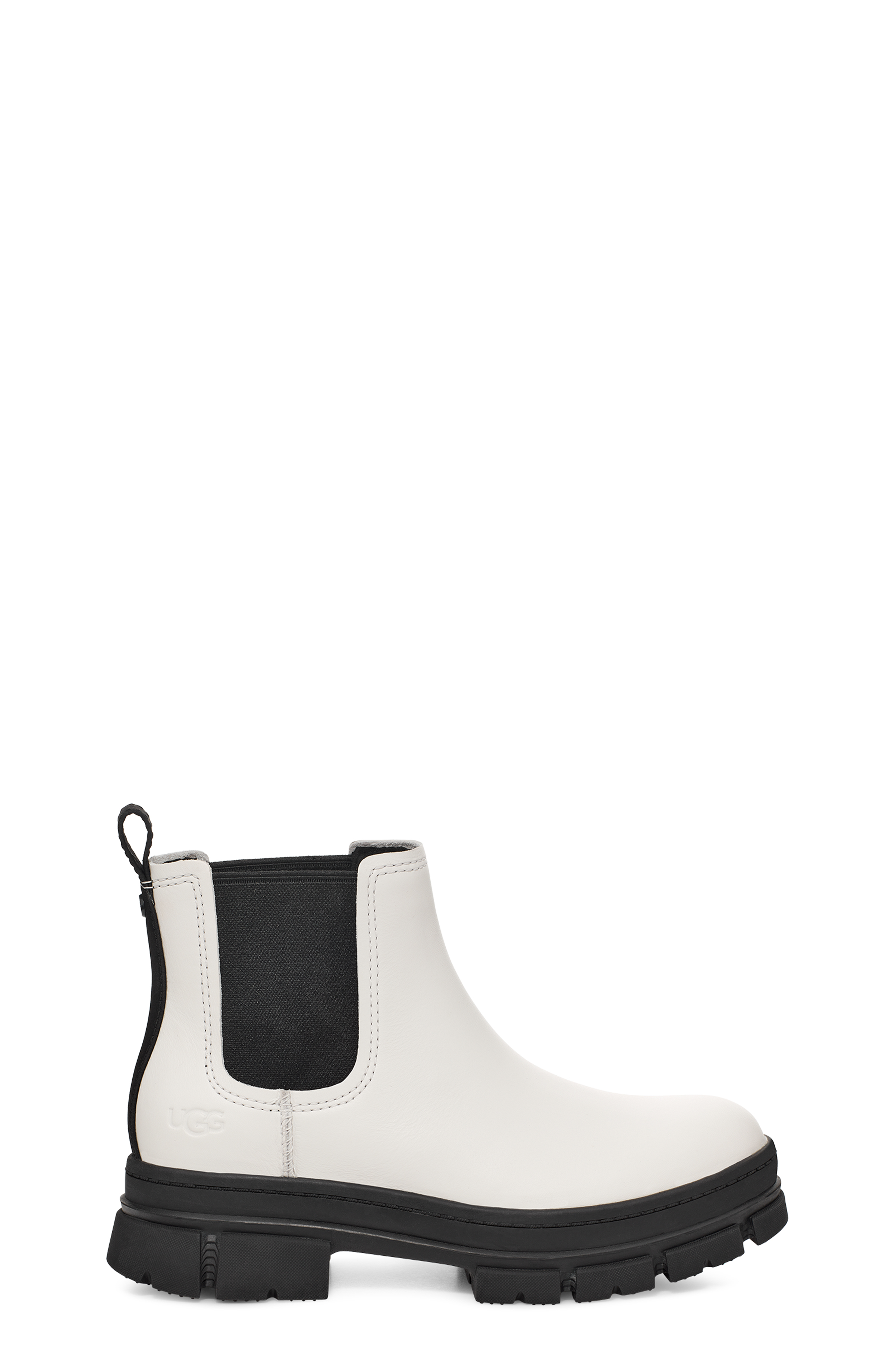 UGG Botte Chelsea Ashton pour Femme in White, Taille 39, Cuir