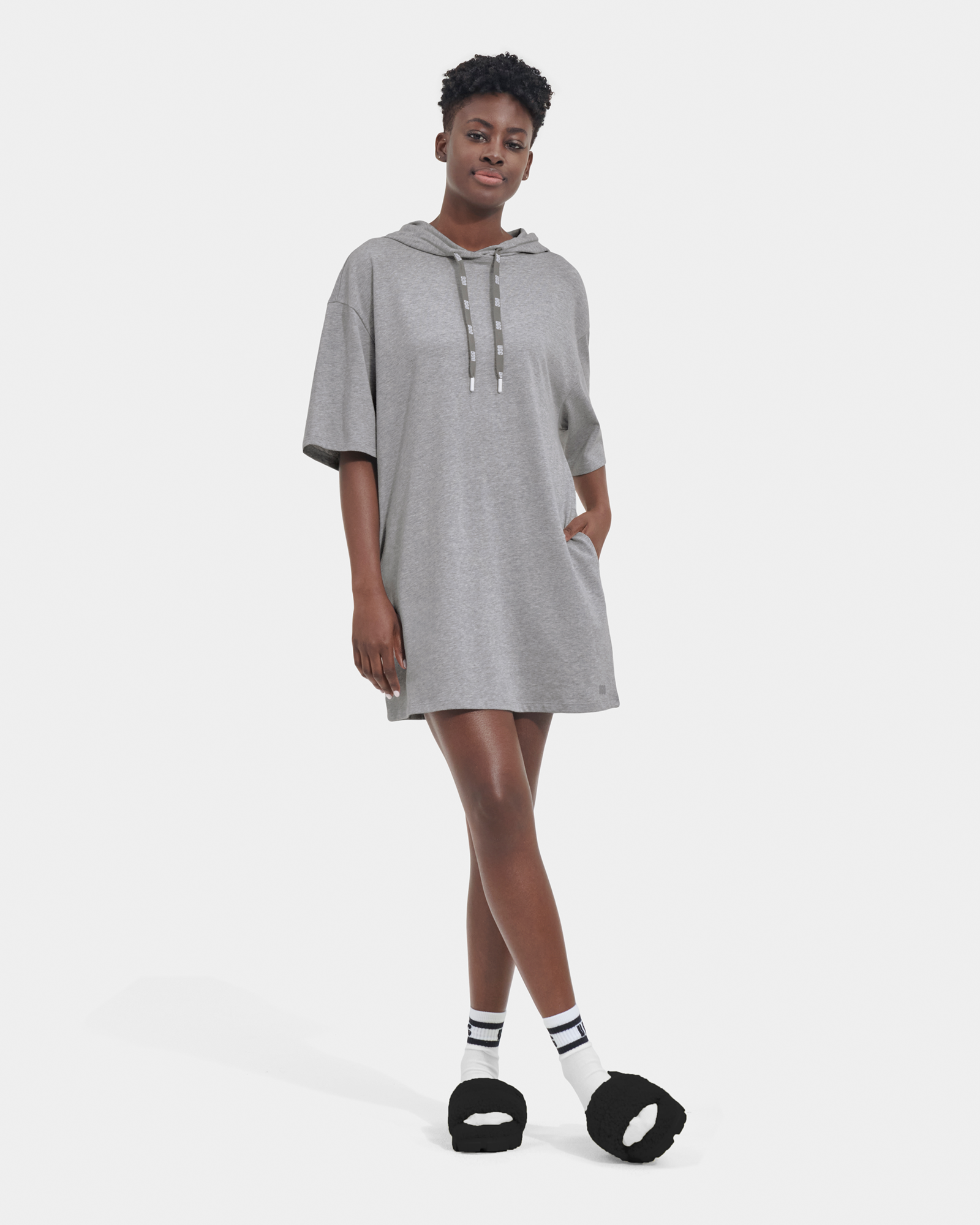 UGG Kassey Hooded T Shirt Dress for Women UGG UK