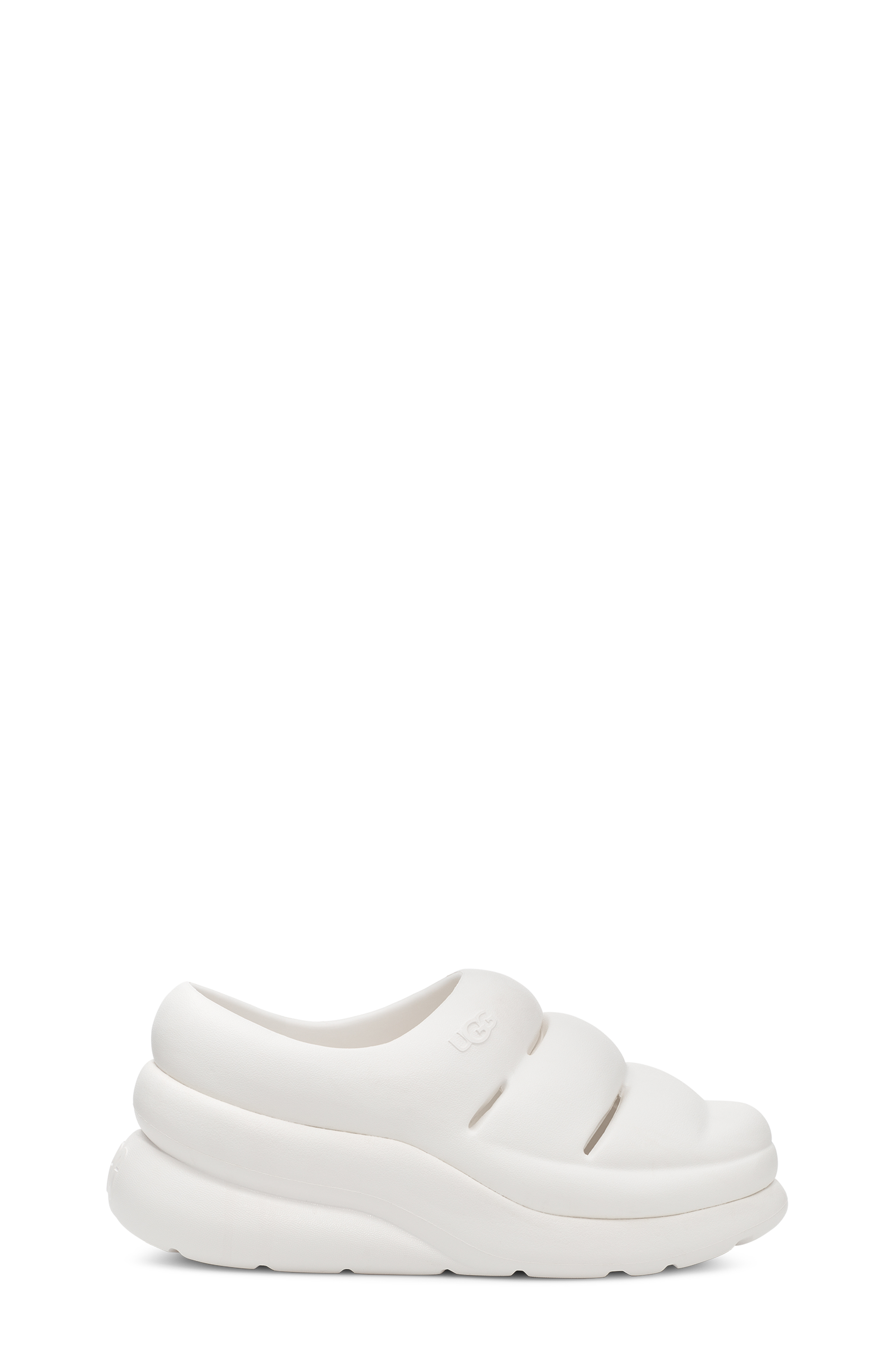 UGG Sport Yeah Basket pour Femme in Bright White, Taille 39, Synthétique