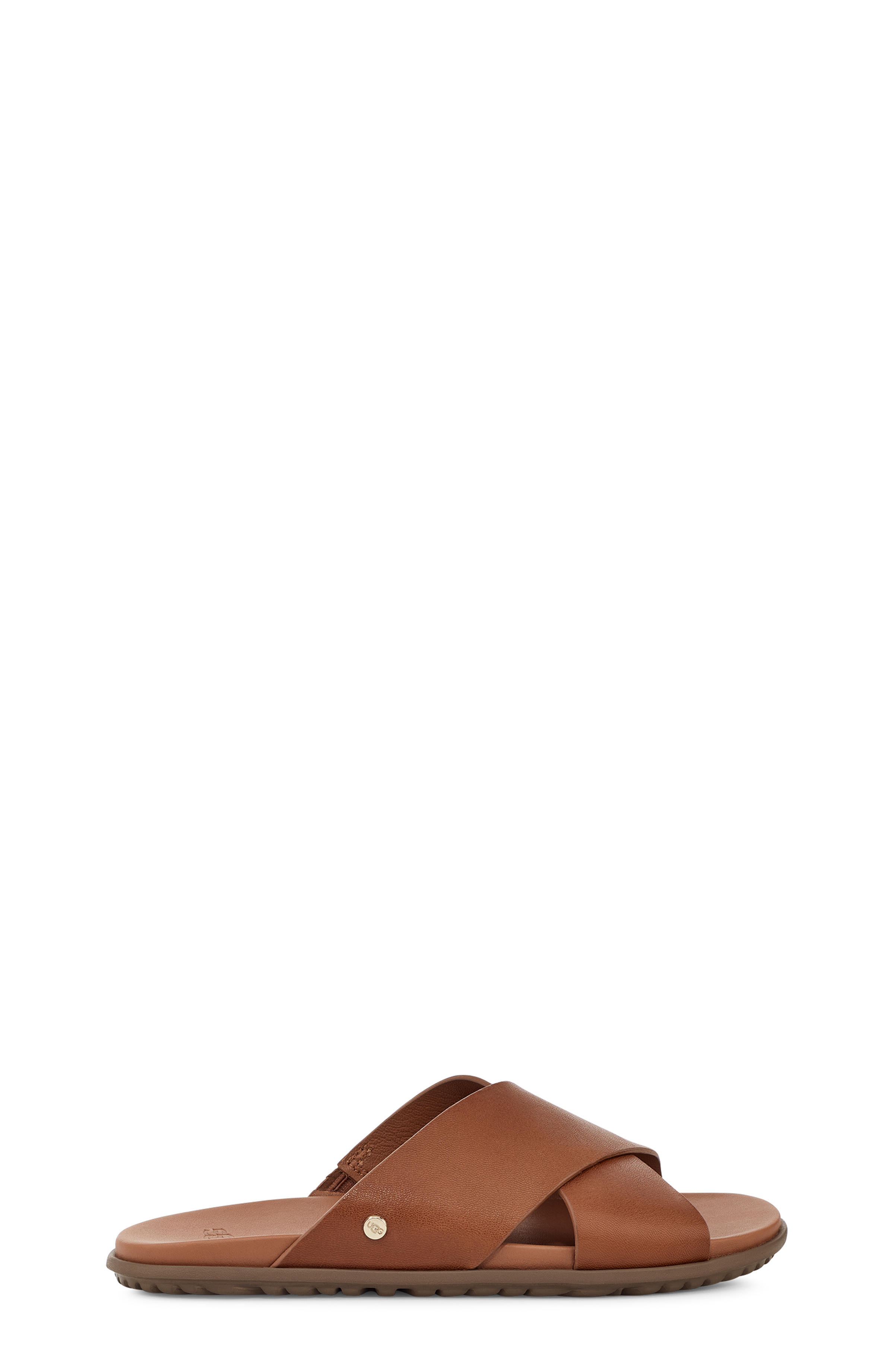 UGG Mule à lanières croisées Solivan pour Femme in Tan Leather, Taille 39.5, Cuir product