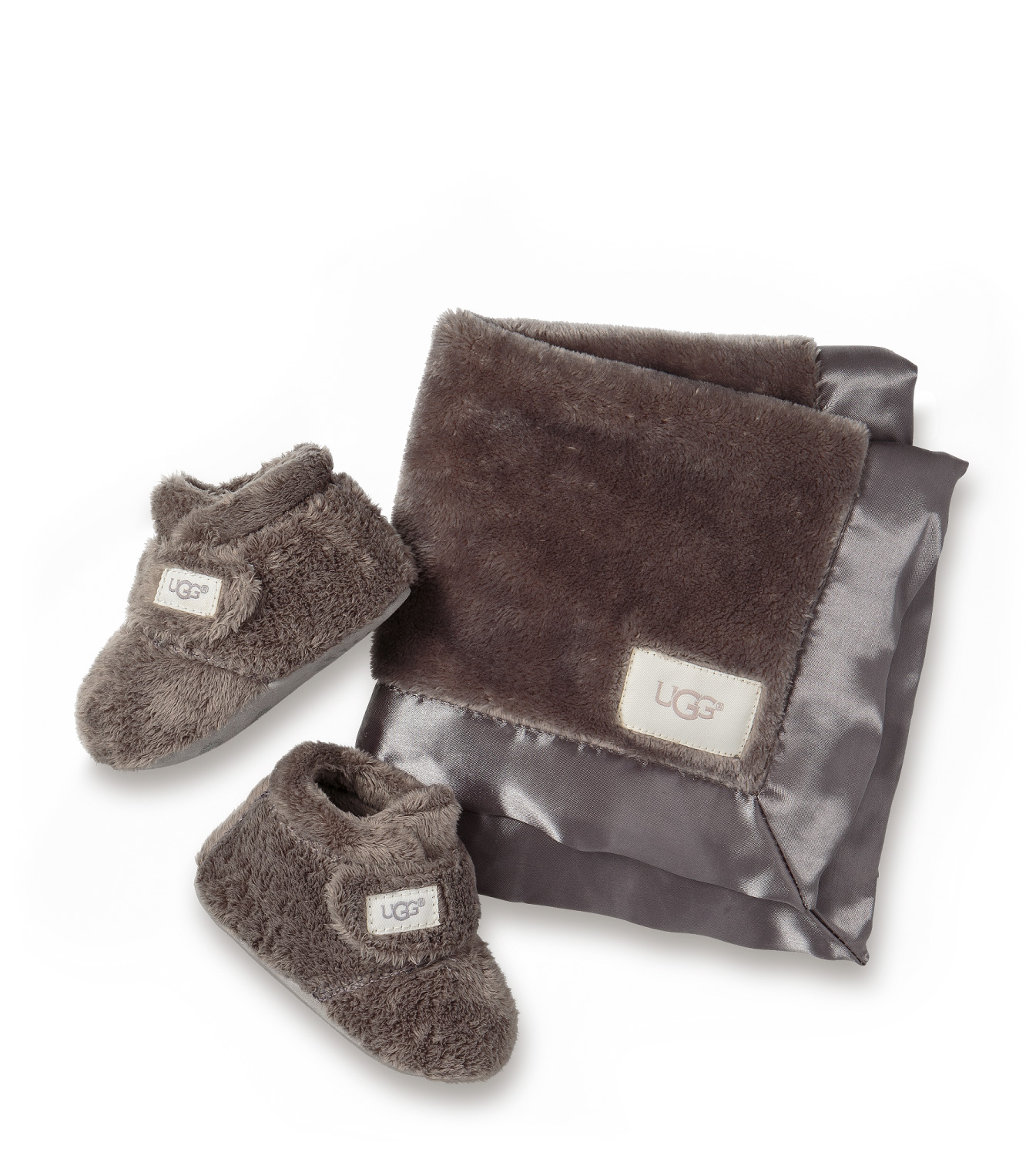 UGG Bixbee and Lovey Bottines pour Bébé in Black, Taille 18, Textile