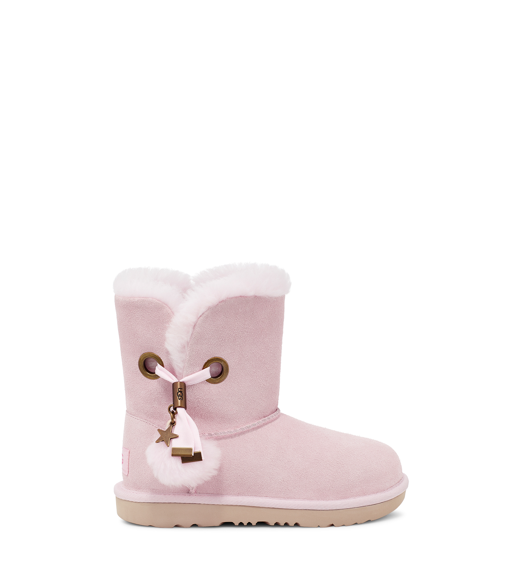 UGG Irina Star Charm Bottes in Pink, Taille 36