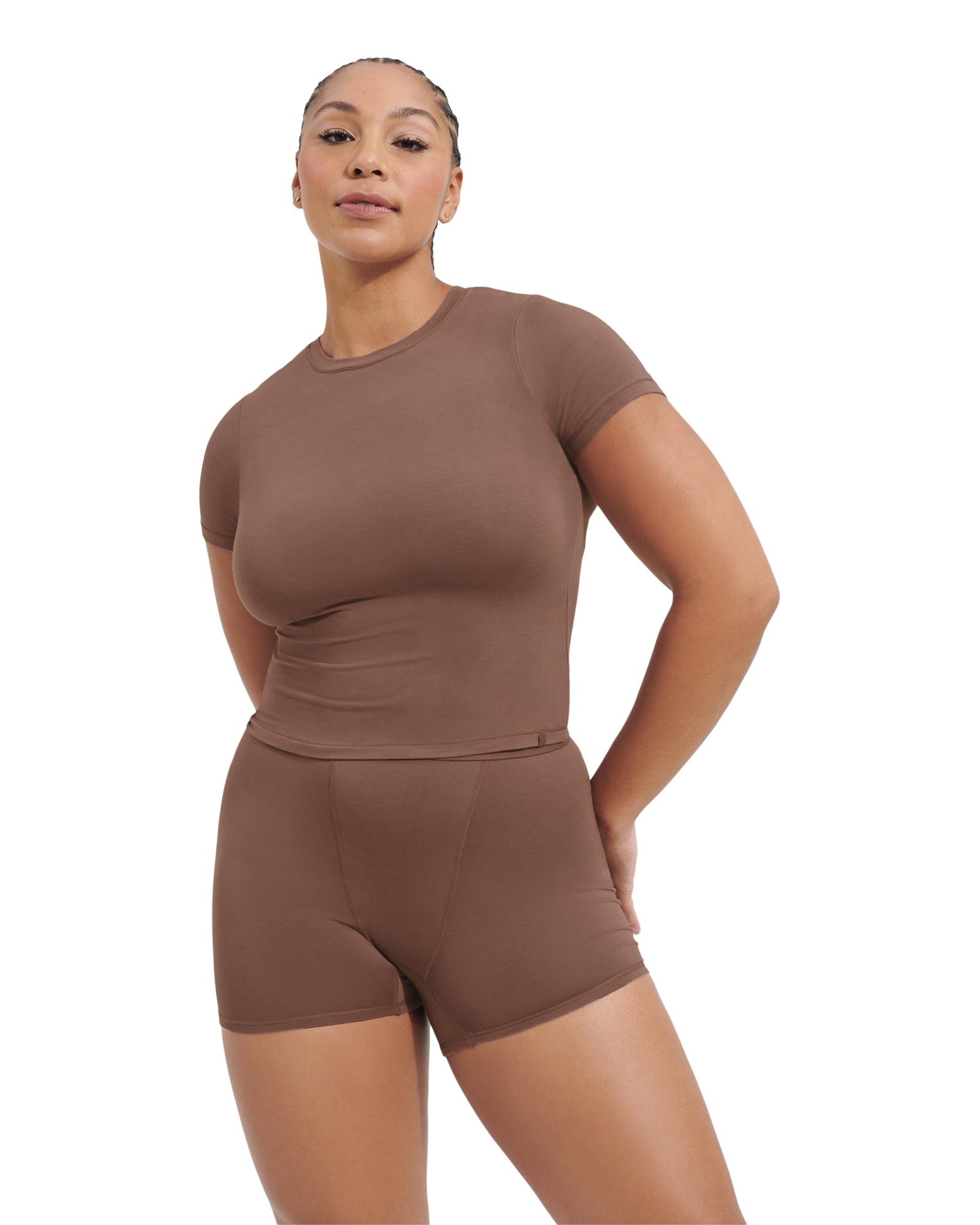 UGG T-shirt Miriam Baby pour Femme in Allspice, Taille S, Ecovero™