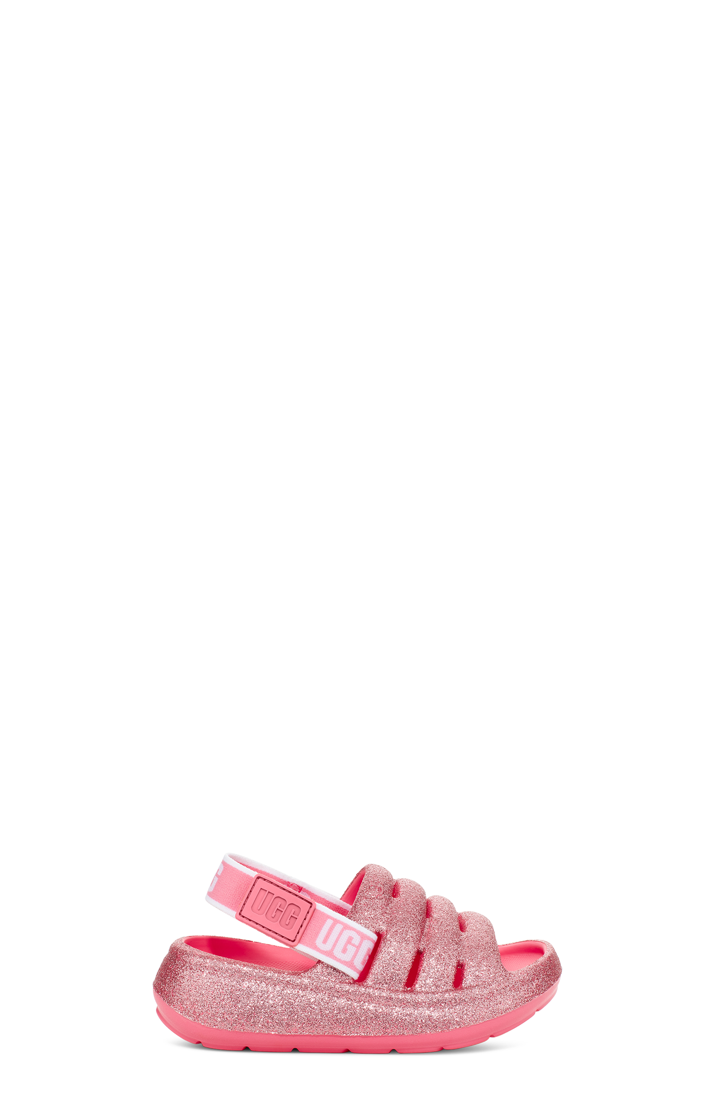 UGG Mule Sport Yeah Glitter pour Grand Enfant in Pink, Taille 22