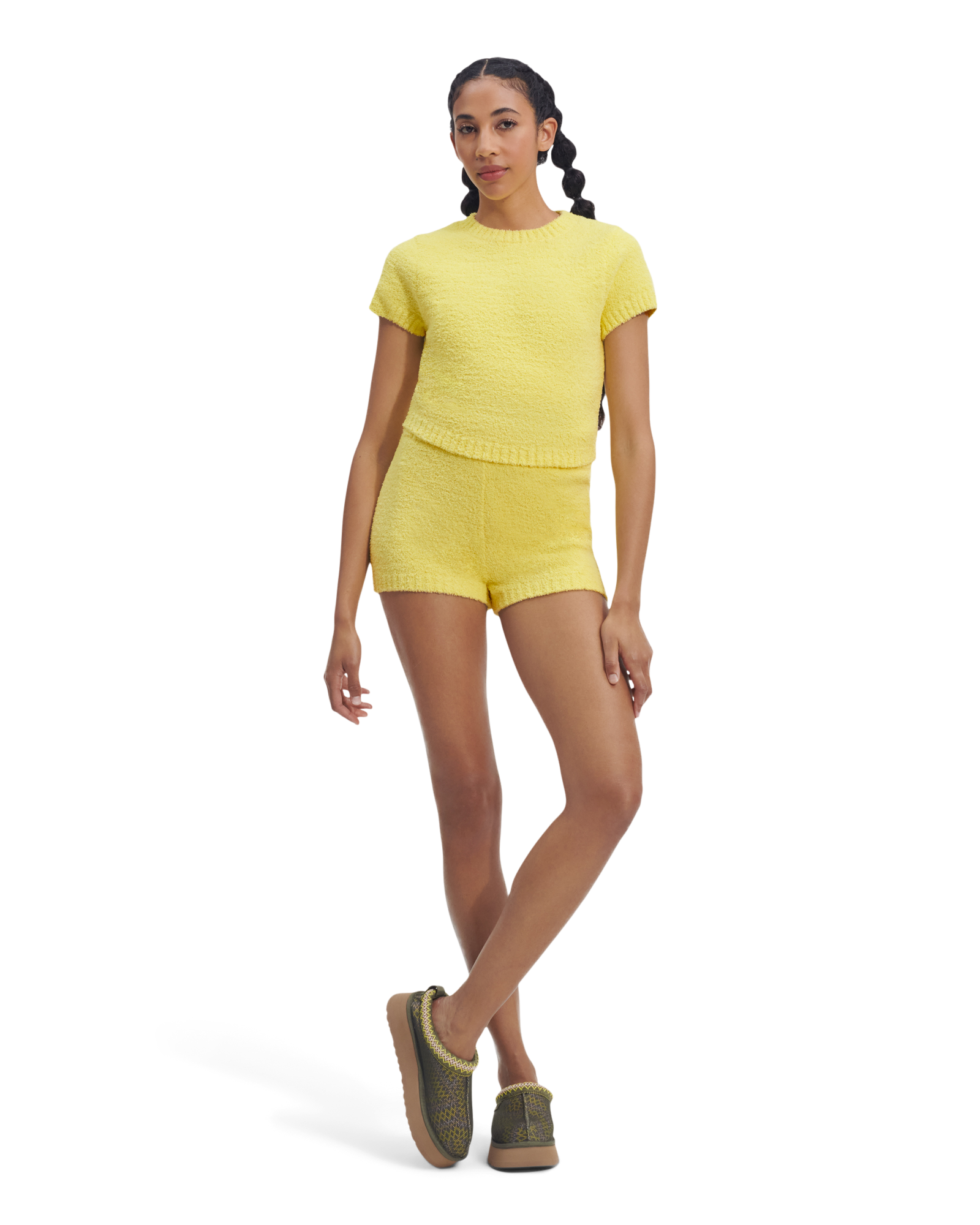 UGG Short Finola pour Femme in Pale Lily, Taille XS product