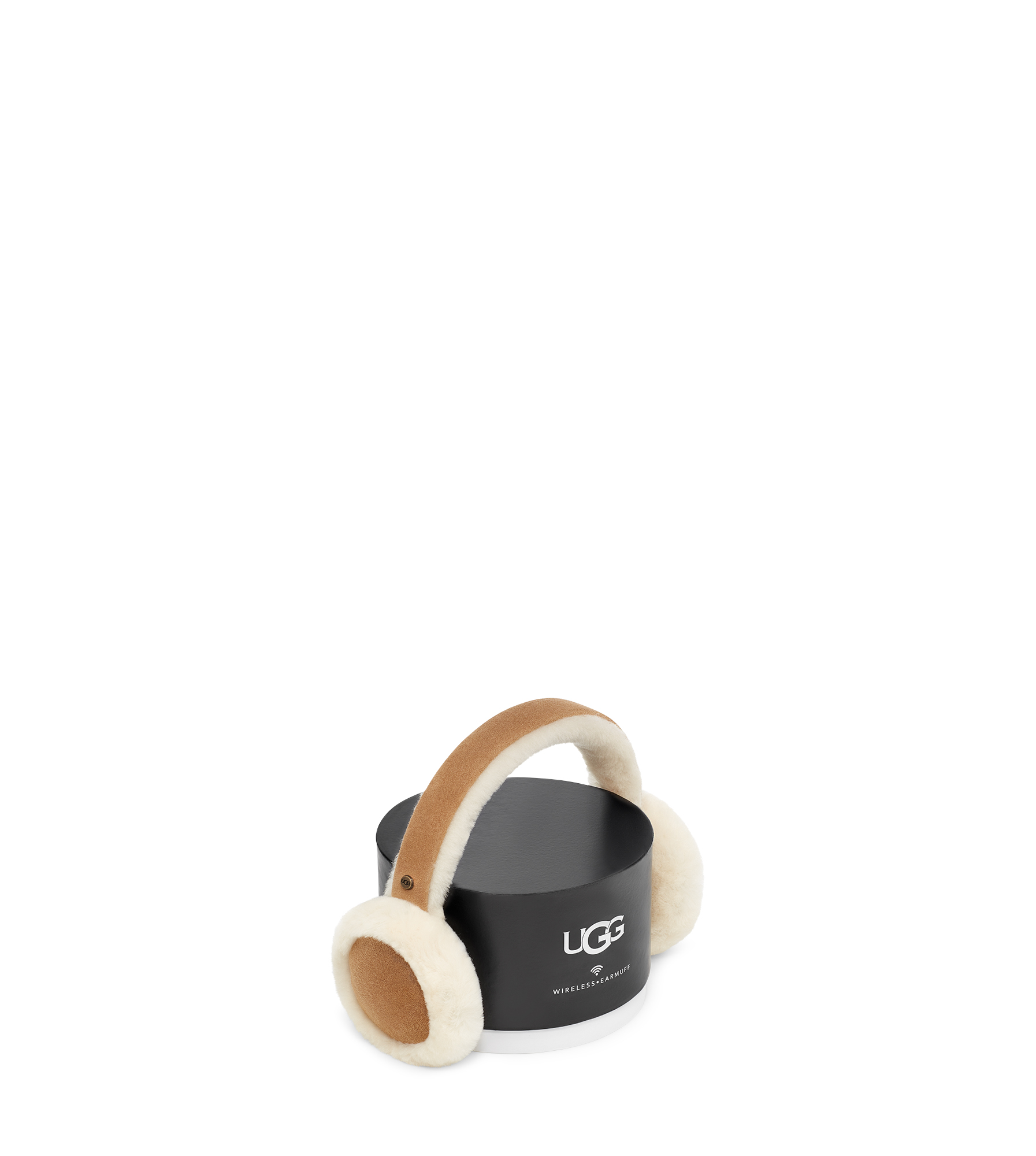 UGG W Sheepskin Bluetooth Earmuff in Brown, Taille O/S, Shearling