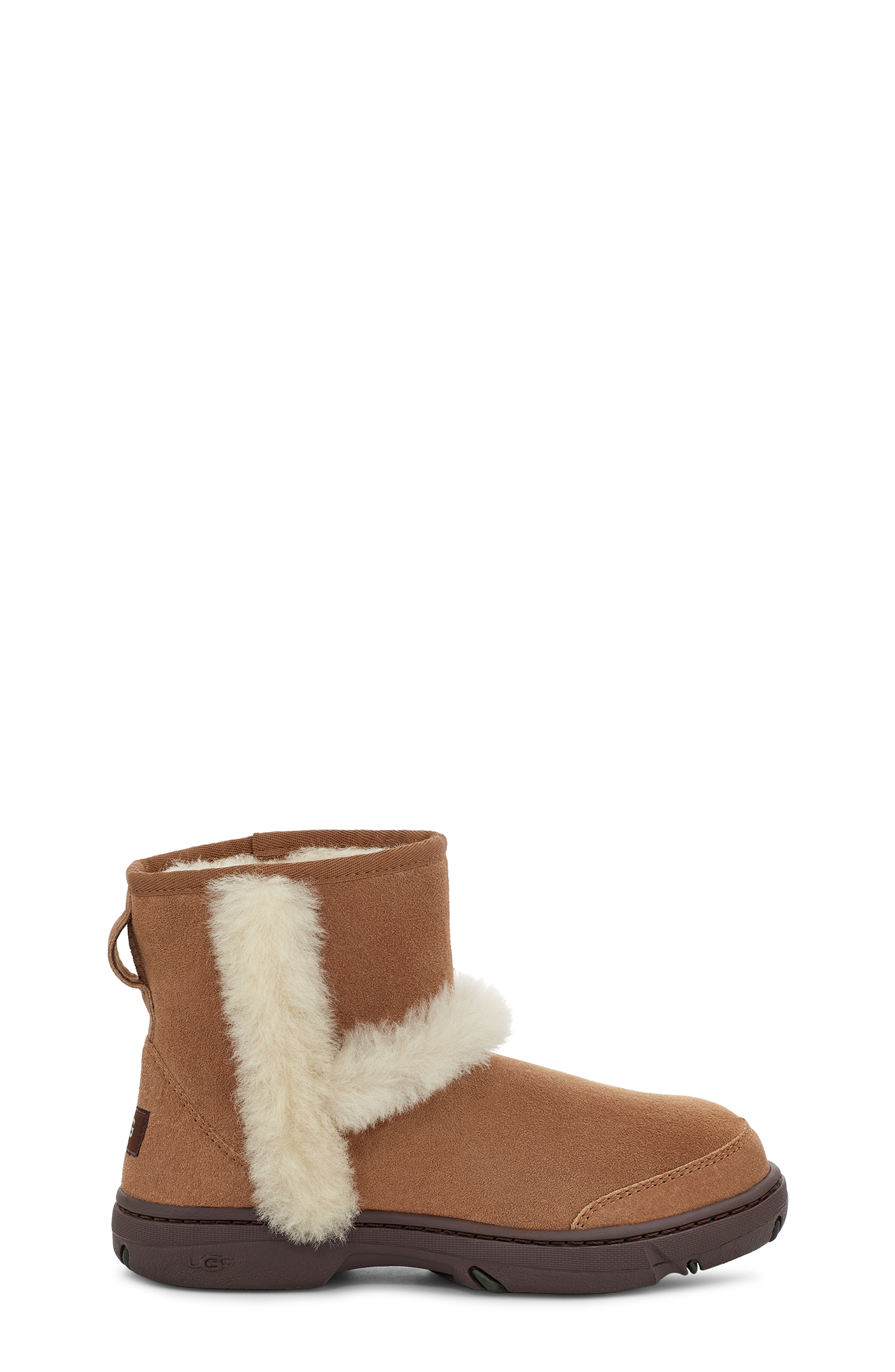 UGG Mini botte Sunburst pour Femme in Brown, Taille 37, Cuir