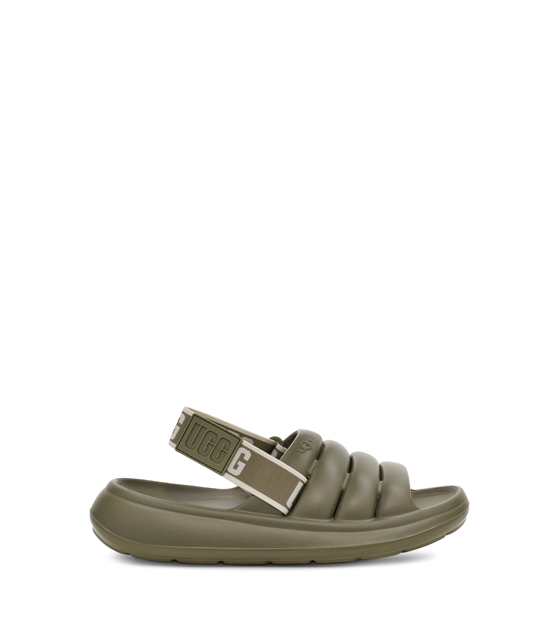 UGG Sport Yeah Slide voor Dames in Green, Maat 37