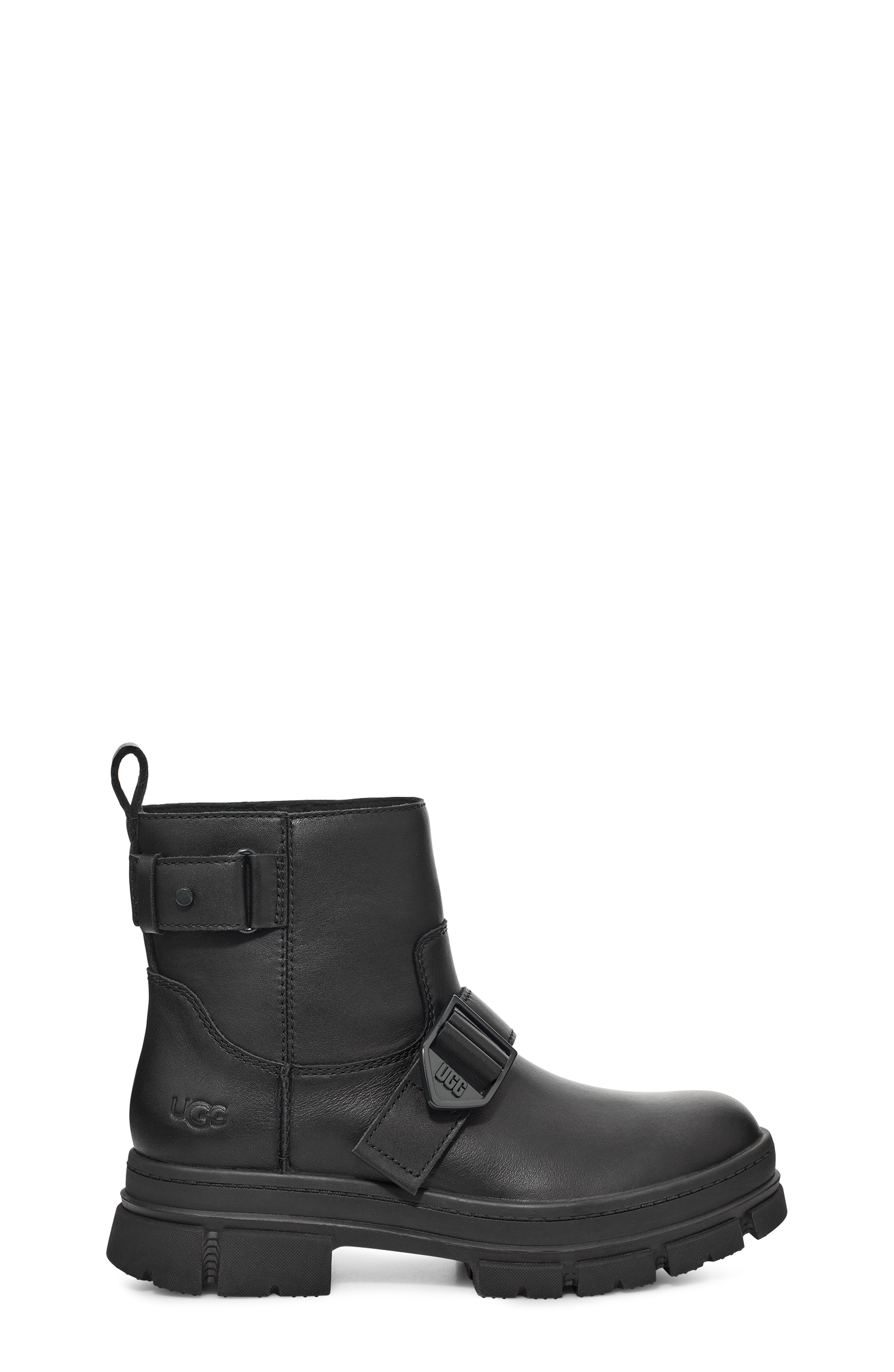 UGG Bottine Ashton pour Femme in Black, Taille 40, Cuir