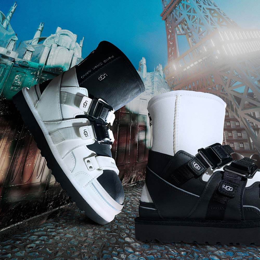 UGG × Feng Chen Wang コラボ3Wayサンダル　24.0㎝ UGG x Feng Chen Wang