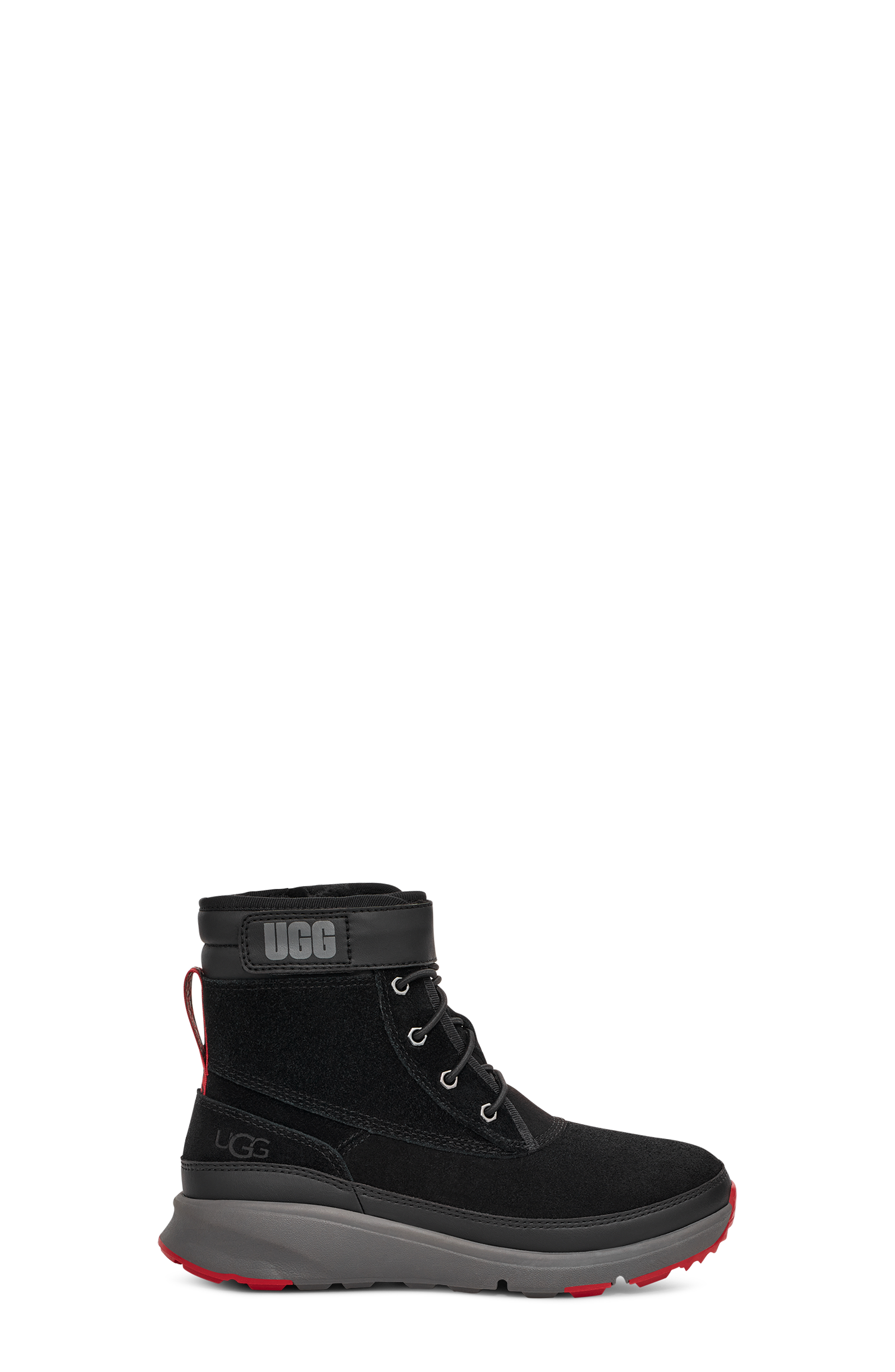 UGG Botte tout temps Arren pour Grand Enfant in Black, Taille 36, Cuir