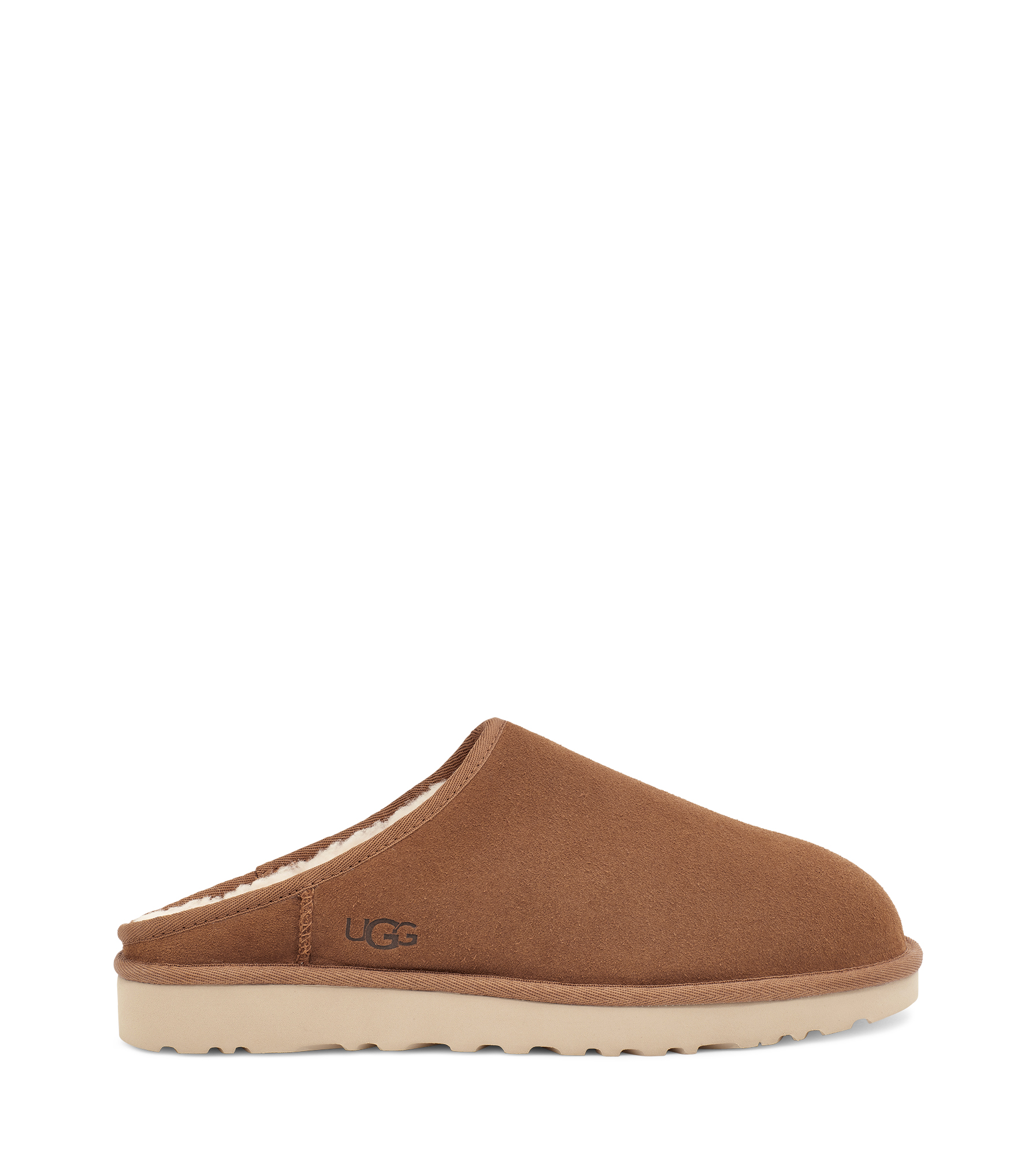 UGG Classic instapper voor Heren in Brown, Maat 46, Suede