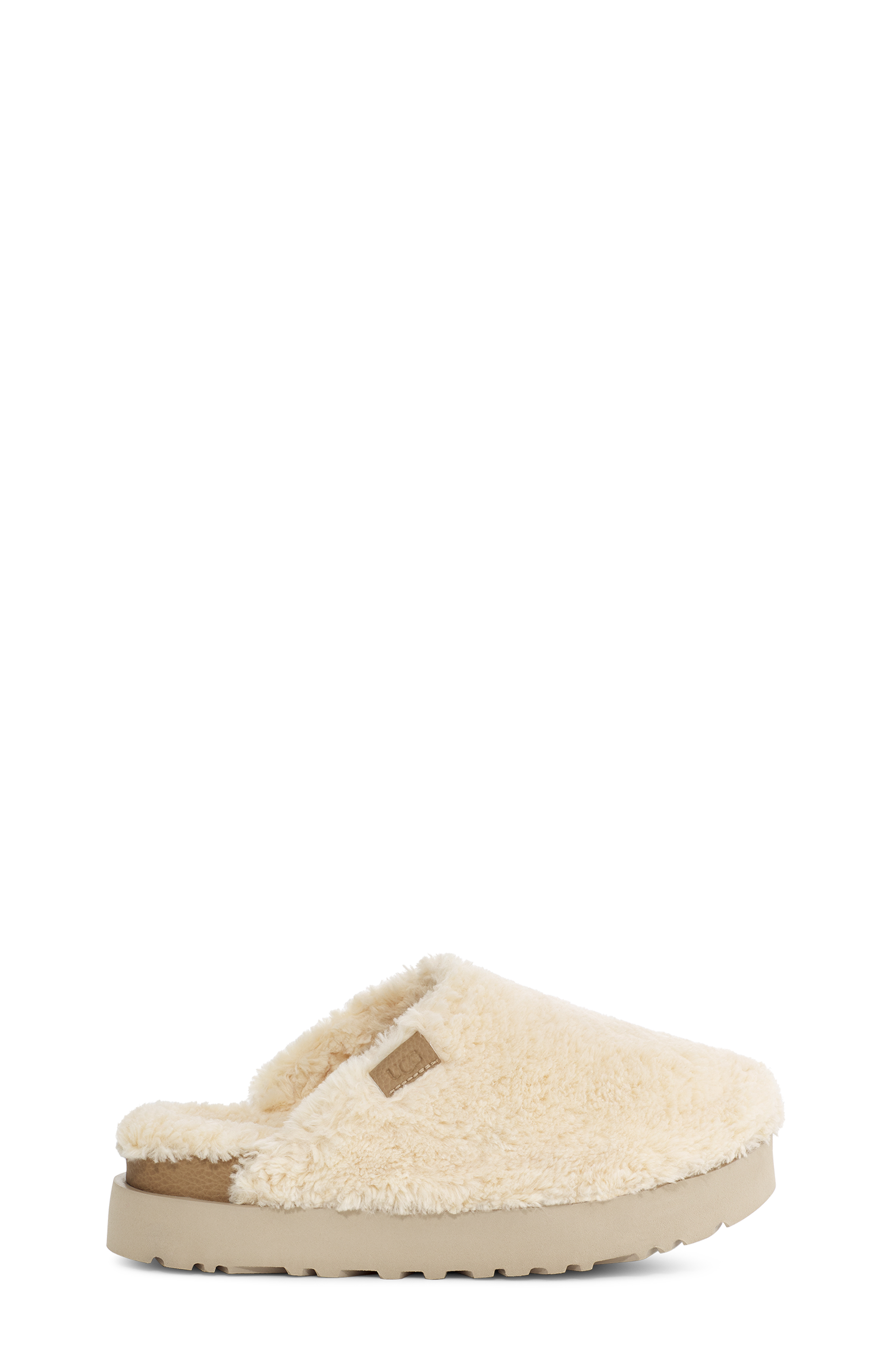 UGG Mule Fuzz Sugar pour Femme in White, Taille 43, Textile