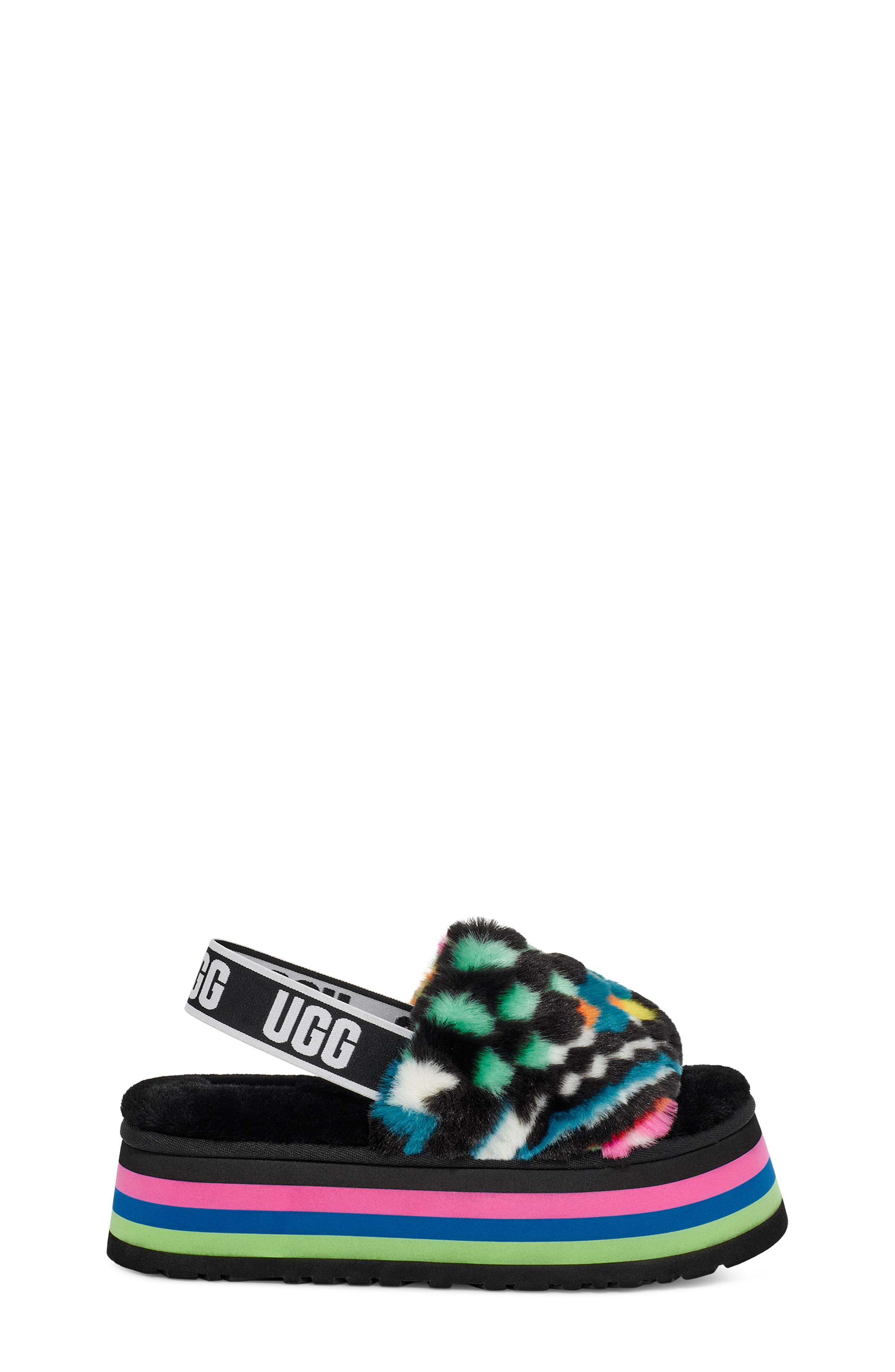 Ugg disco checker slide dillard's outlet