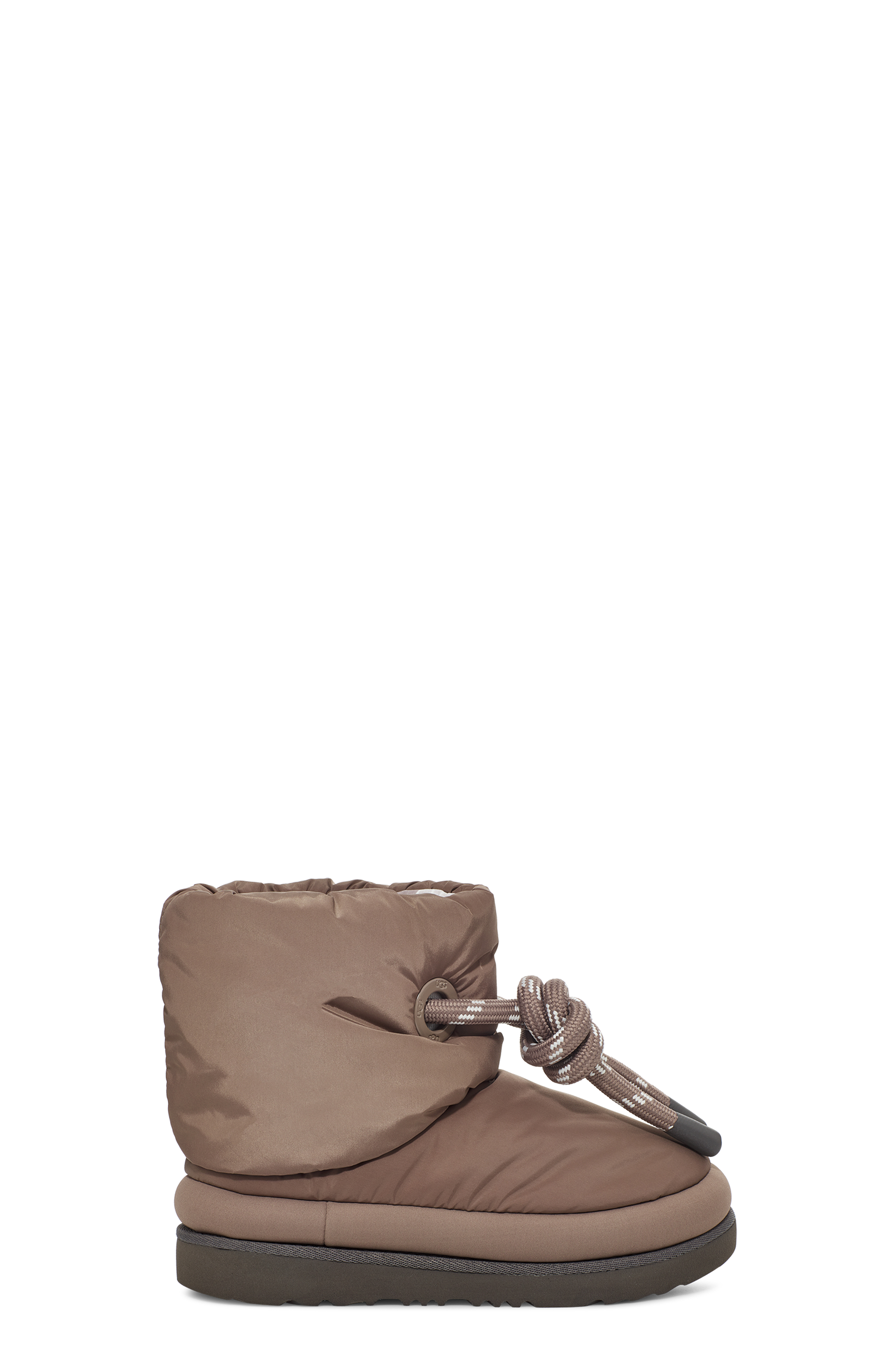 UGG Classic Maxi korte laars voor Grote Kinderen in Walnut Brown, Maat 32.5, Textiel