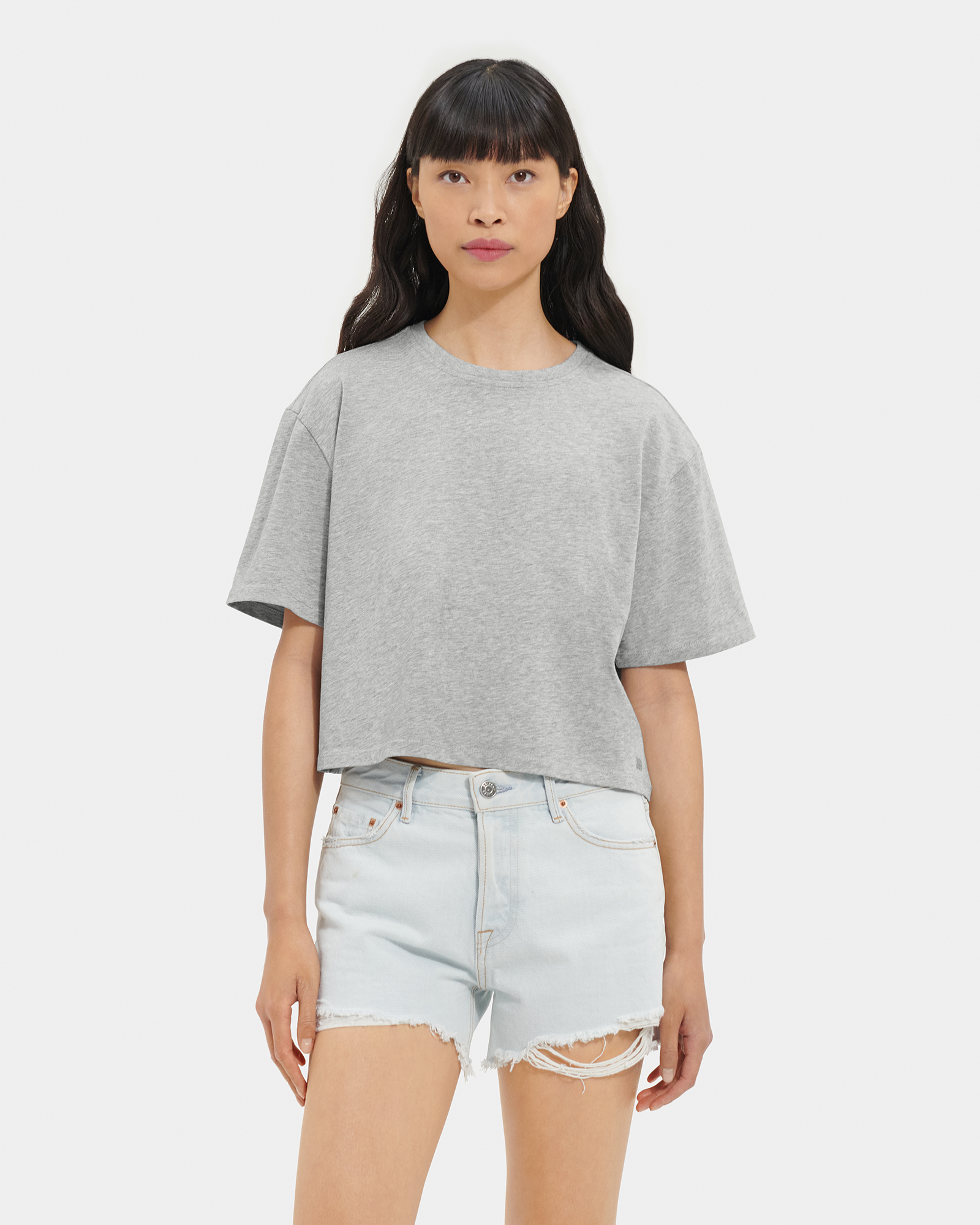 UGG T-shirt Tana pour Femme in Grey, Taille L, Coton